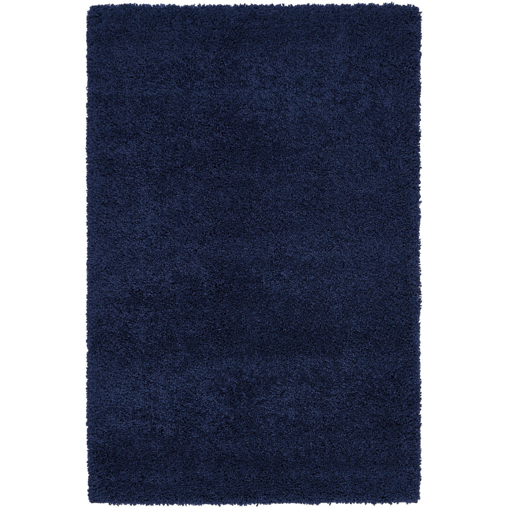 Tapis Nourison Malibu Shag moderne en peluche unie