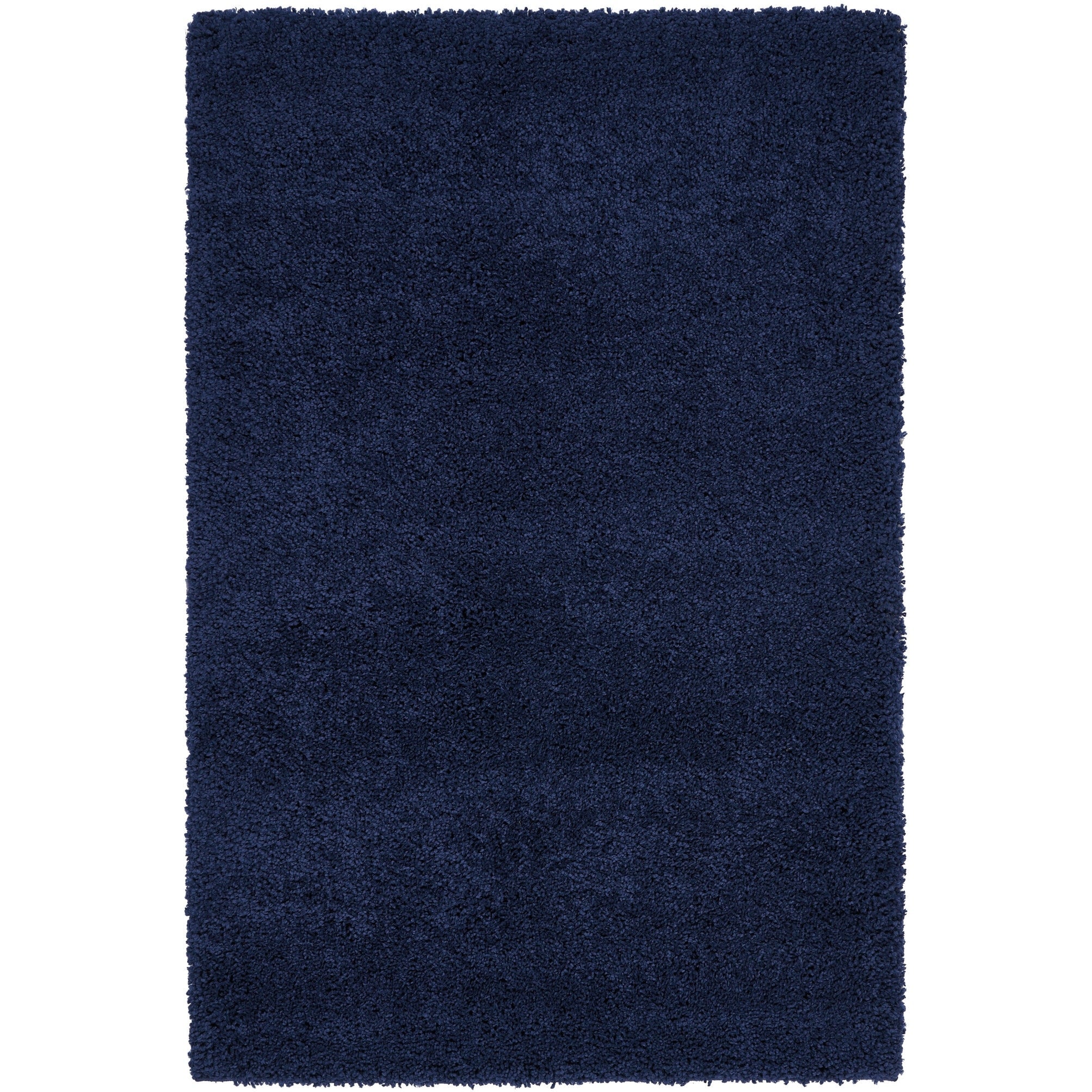 Tapis Nourison Malibu Shag moderne en peluche unie