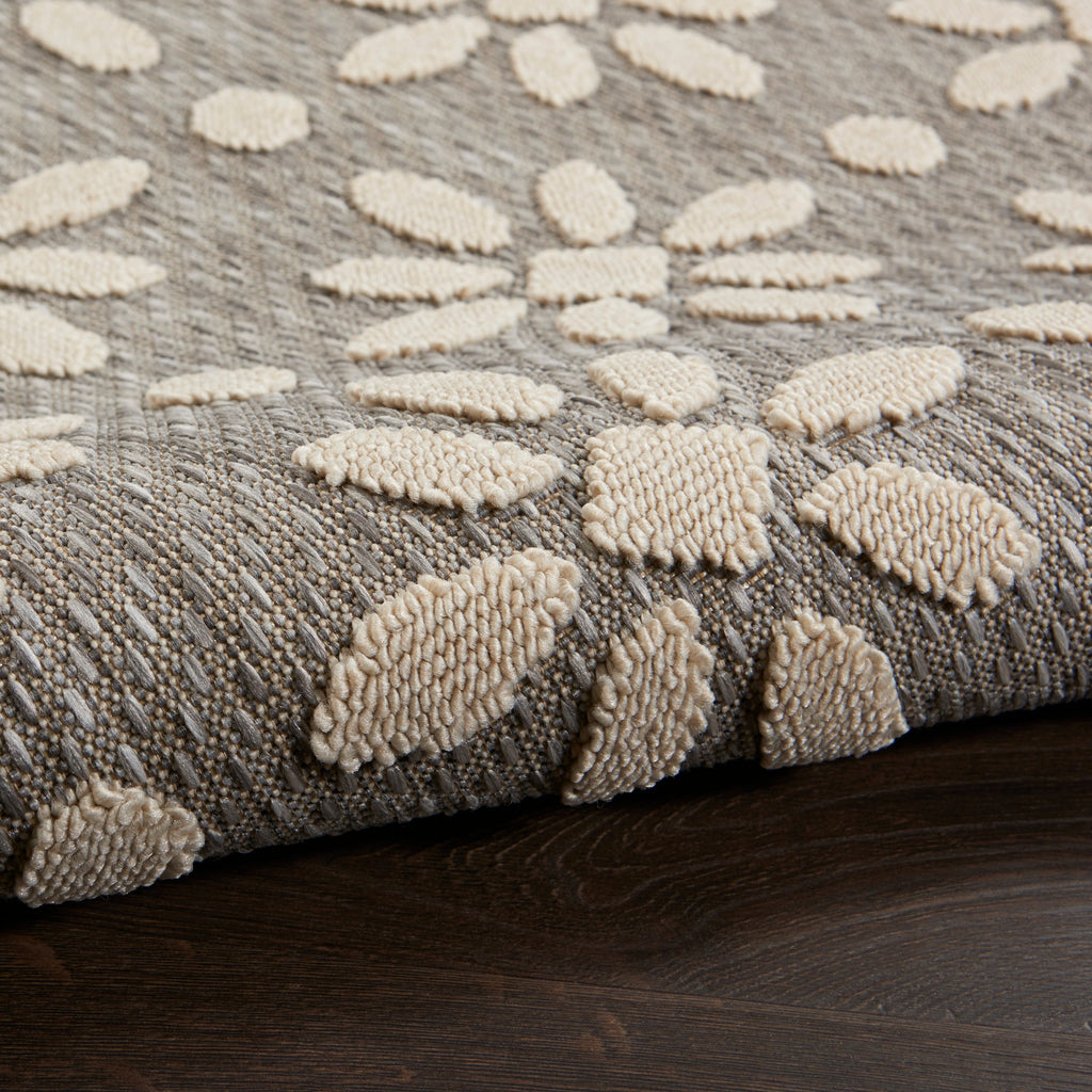 Nourison Palamos Modern Floral Hi Low Geometric Indoor Outdoor Area Rug