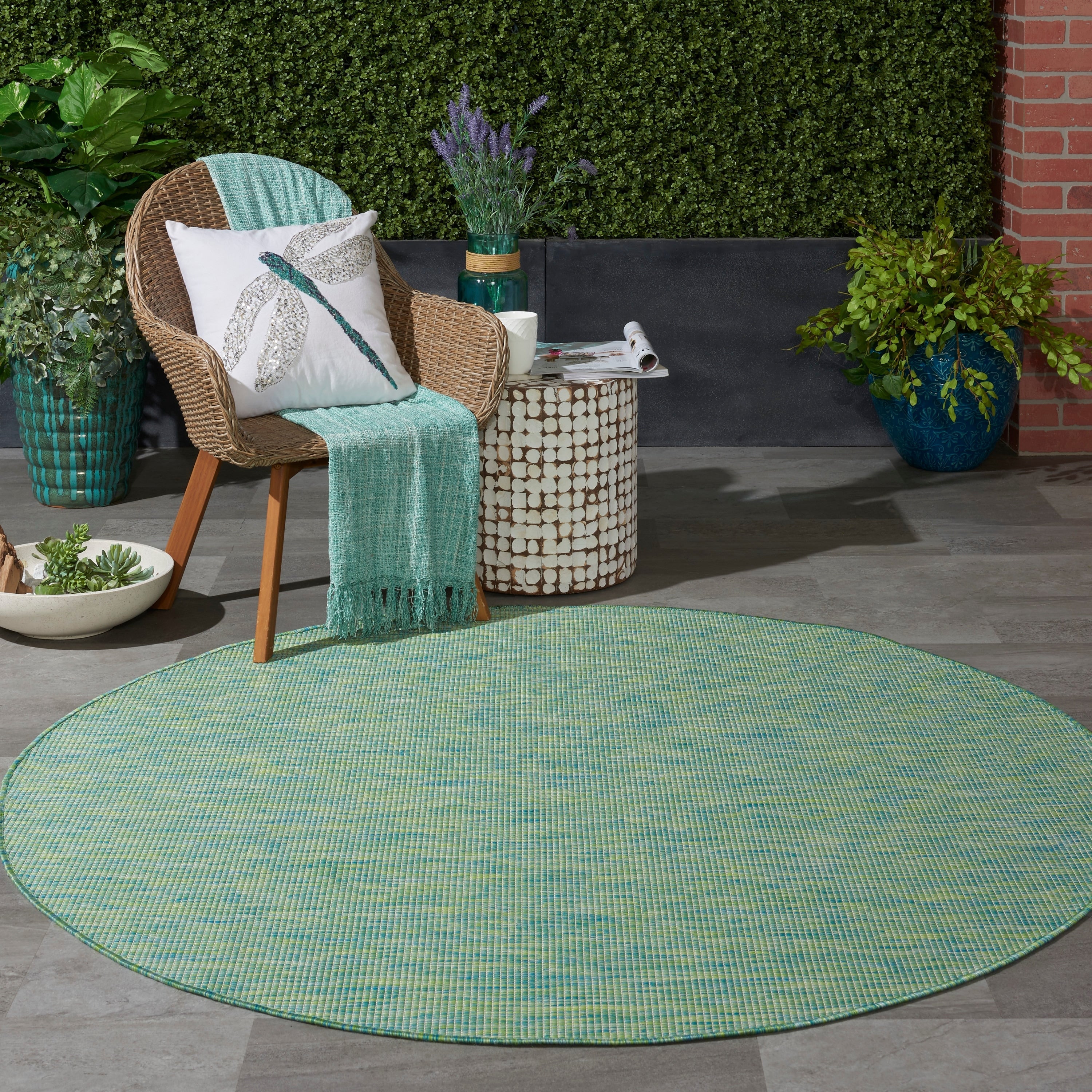 Nourison Positano Casual Modern Indoor/Outdoor Rug
