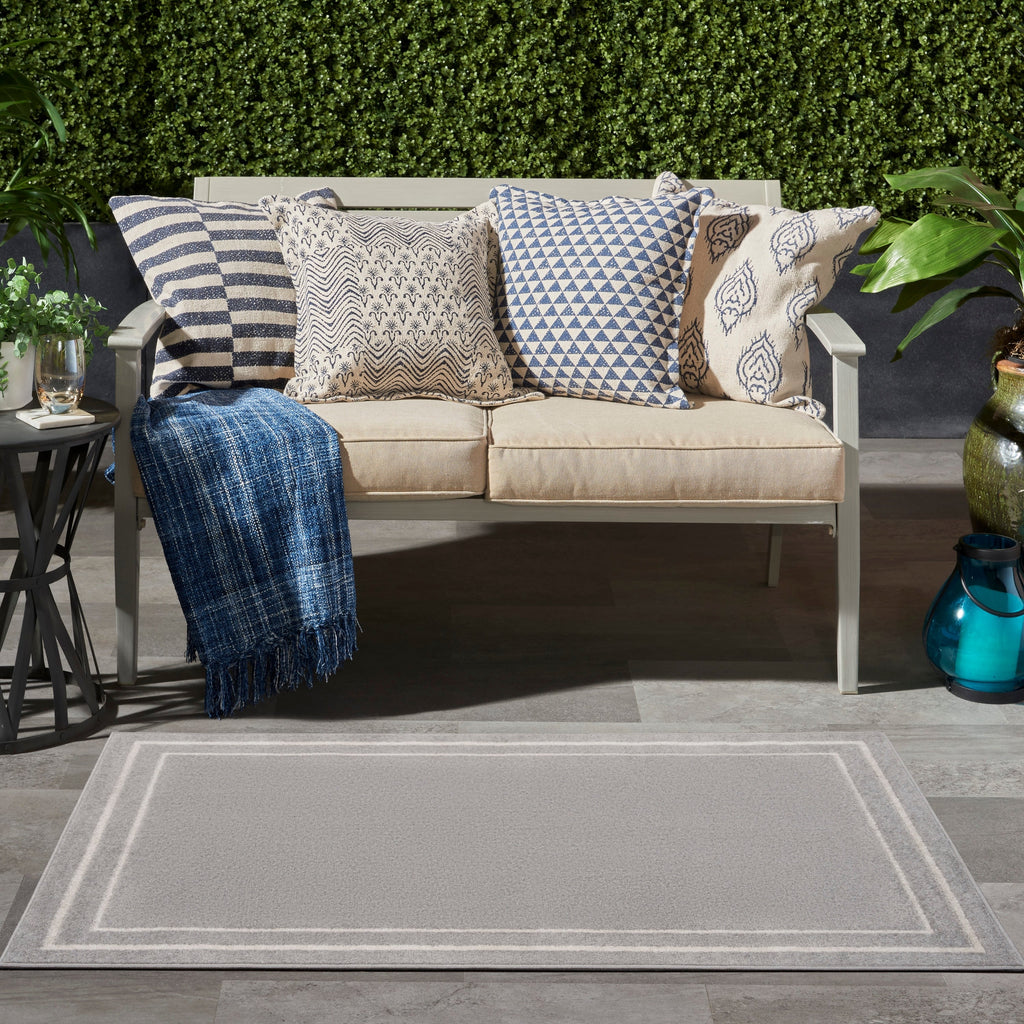 Nourison Sandy Indoor / Outdoor Solid Area Rug