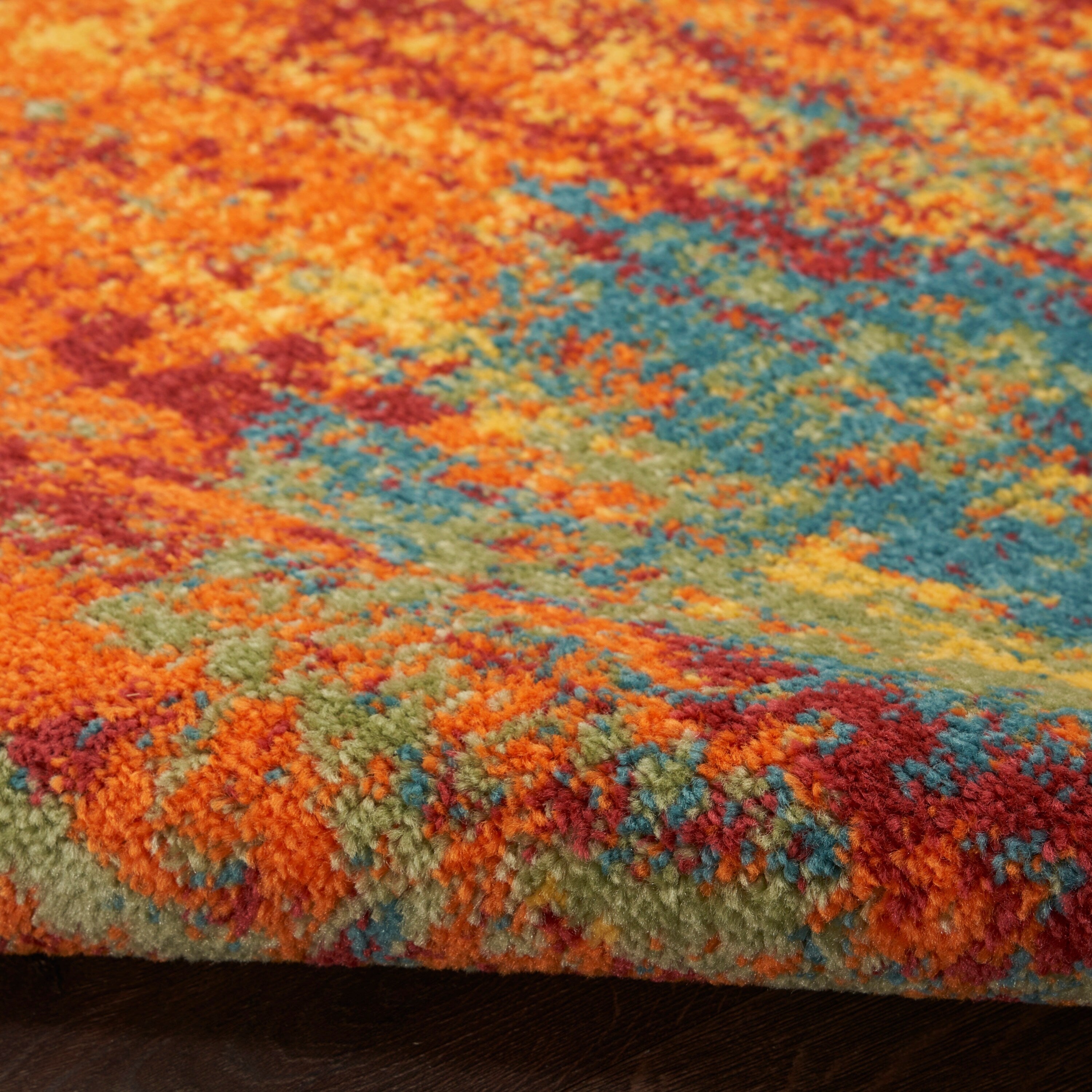 Nourison Sandy Indoor/Outdoor Abstract Area Rug