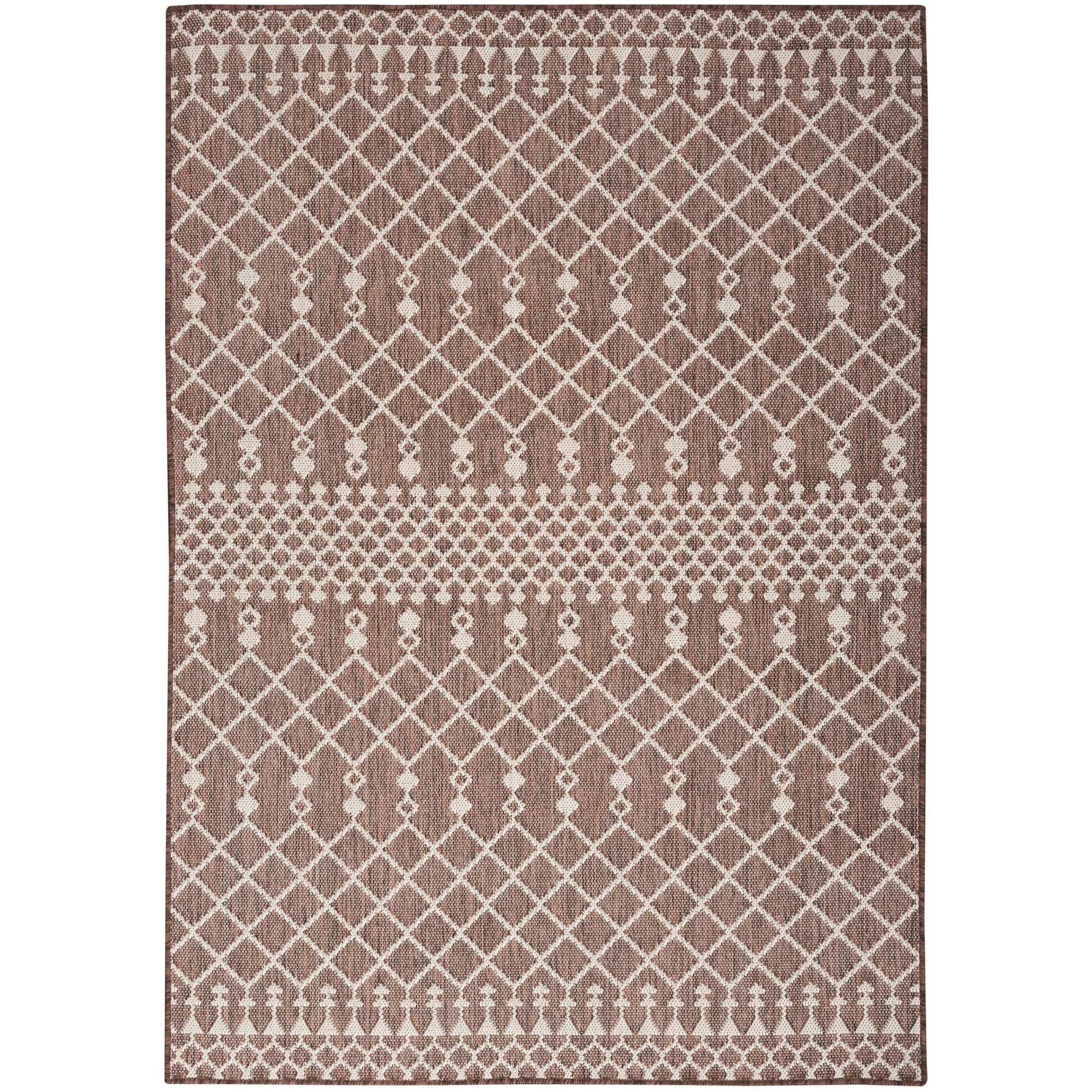 Nourison Selerno Indoor/Outdoor Moroccan Area Rug.