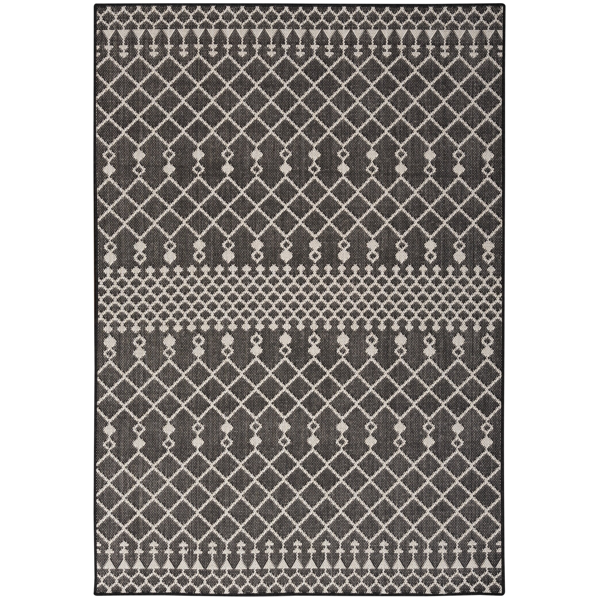 Nourison Selerno Indoor/Outdoor Moroccan Area Rug.