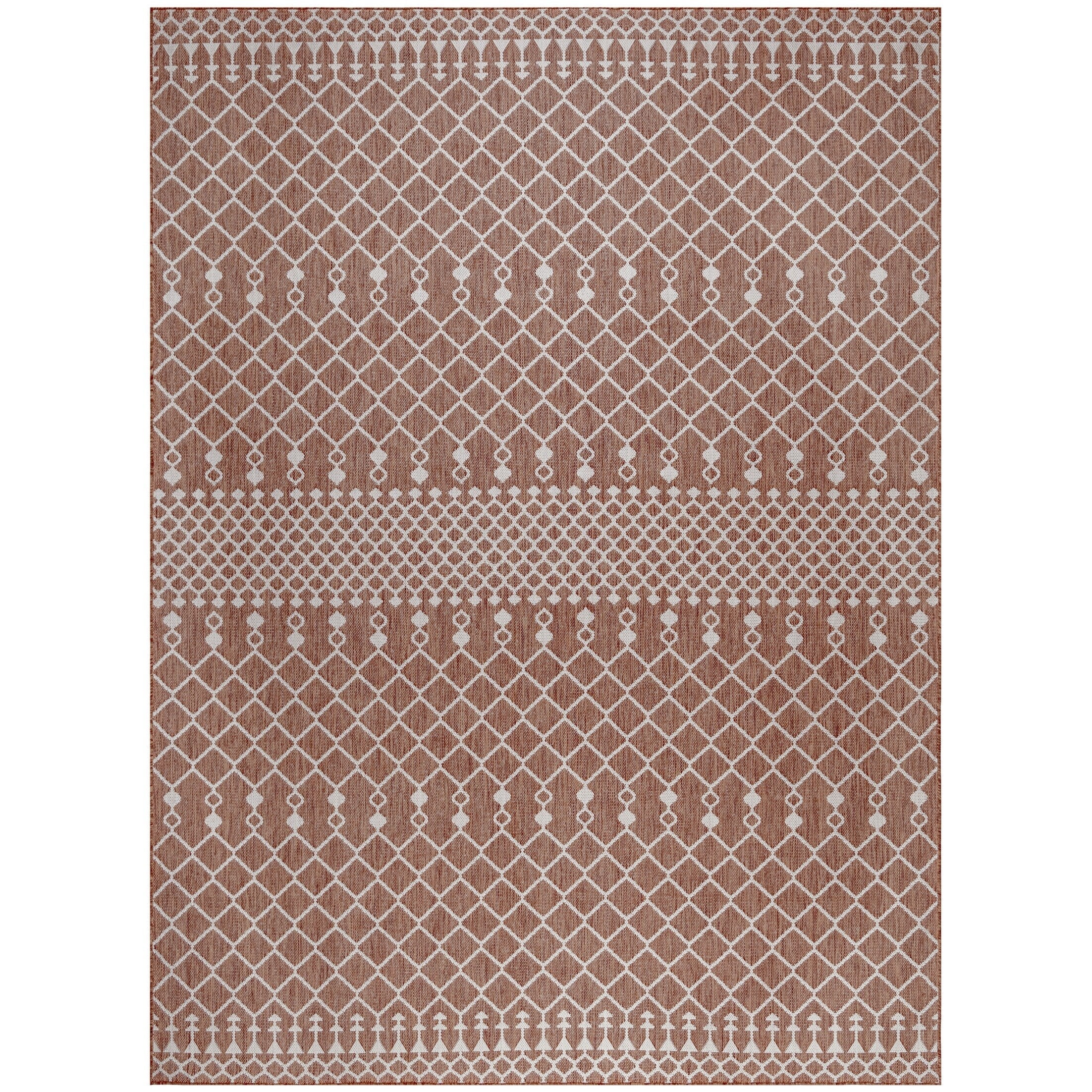 Nourison Selerno Indoor/Outdoor Moroccan Area Rug.