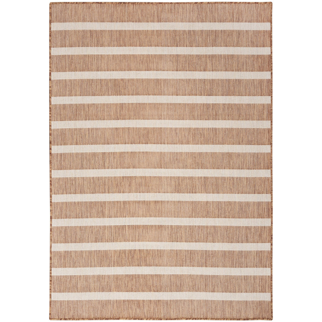 Nourison Selerno Indoor/Outdoor Striped Area Rug.
