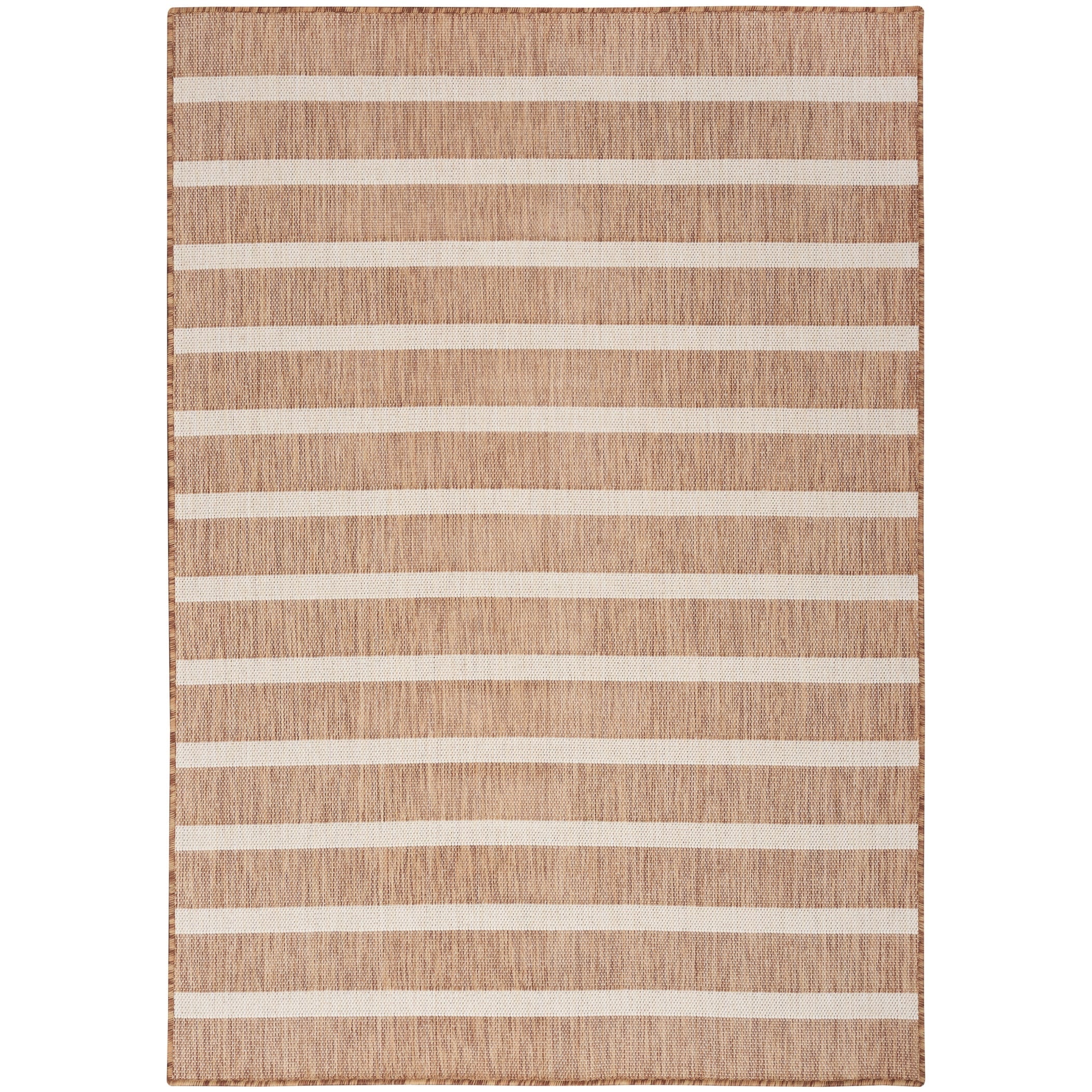 Nourison Selerno Indoor/Outdoor Striped Area Rug.