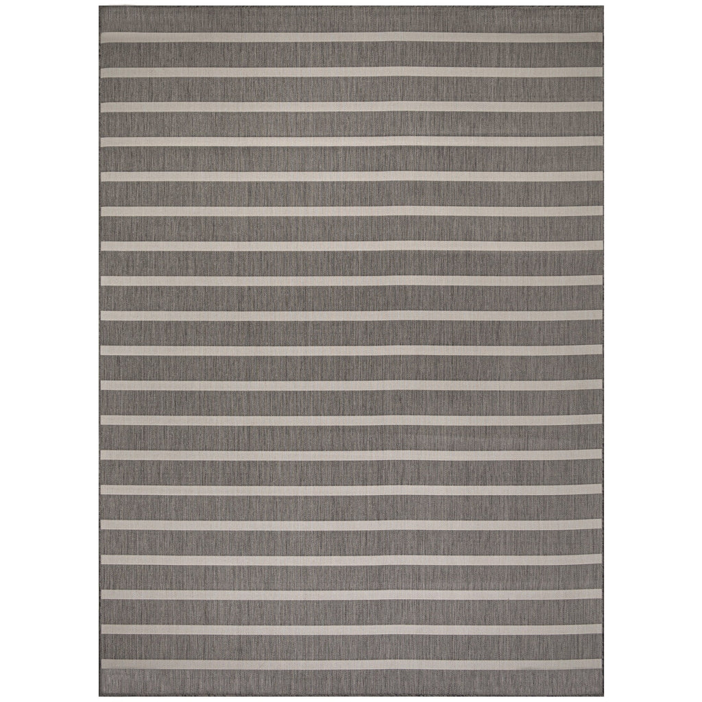 Nourison Selerno Indoor/Outdoor Striped Area Rug.