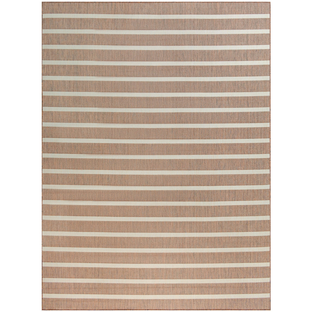 Nourison Selerno Indoor/Outdoor Striped Area Rug.