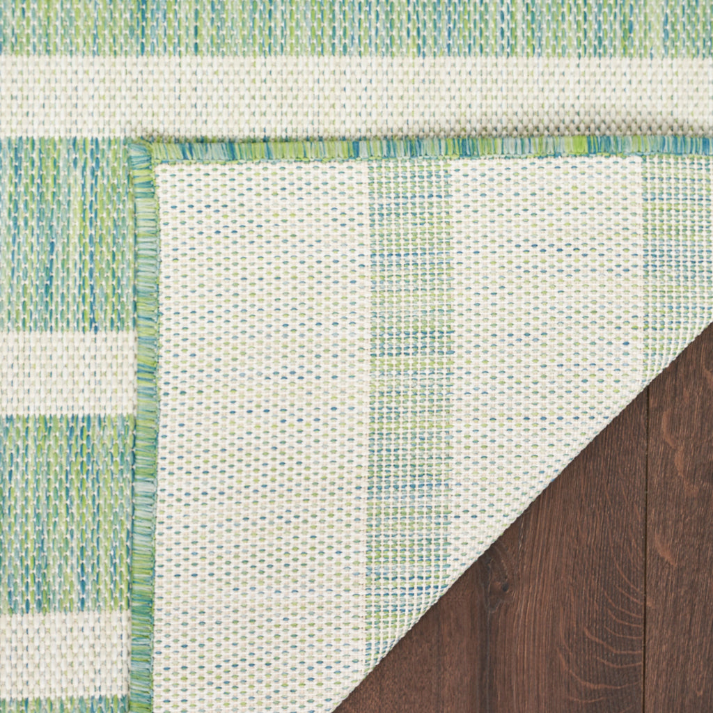 Nourison Selerno Indoor/Outdoor Striped Area Rug.