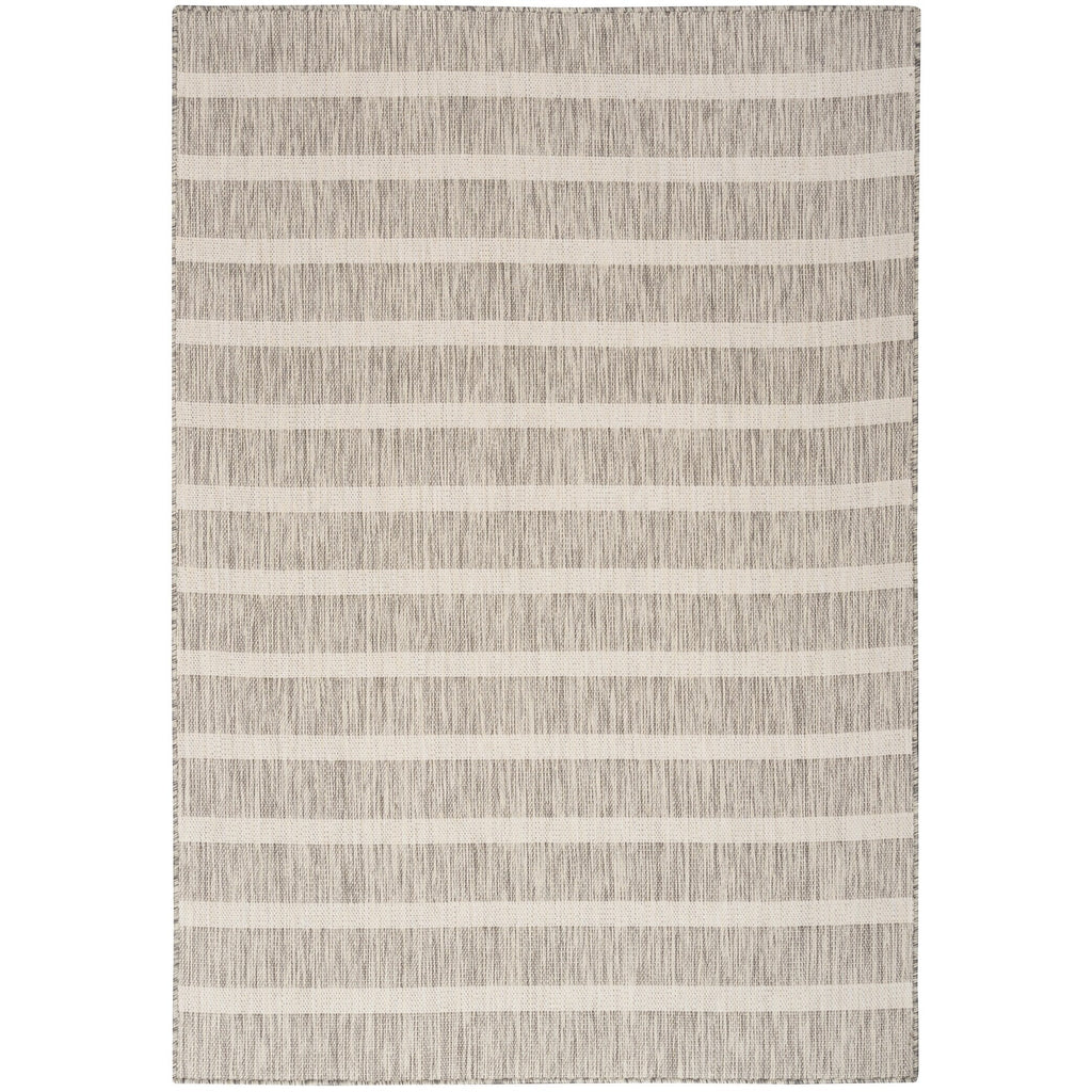 Nourison Selerno Indoor/Outdoor Striped Area Rug.