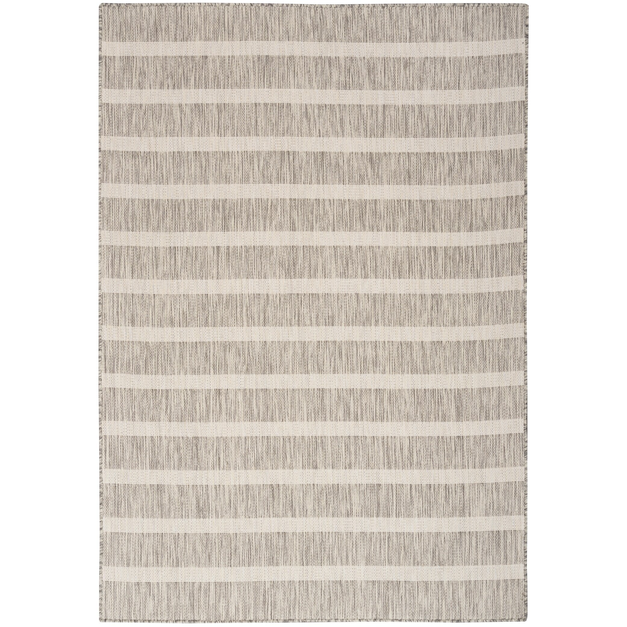 Nourison Selerno Indoor/Outdoor Striped Area Rug.