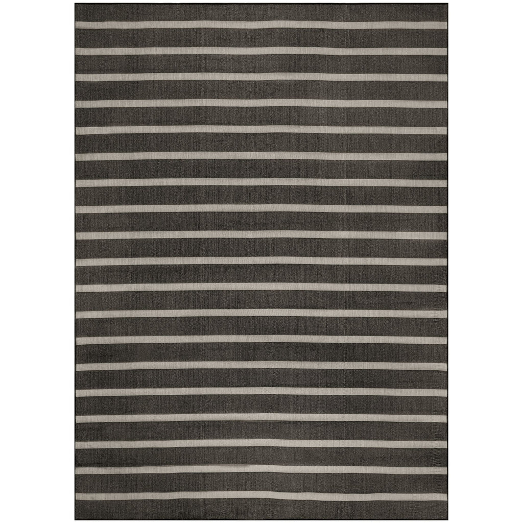 Nourison Selerno Indoor/Outdoor Striped Area Rug.