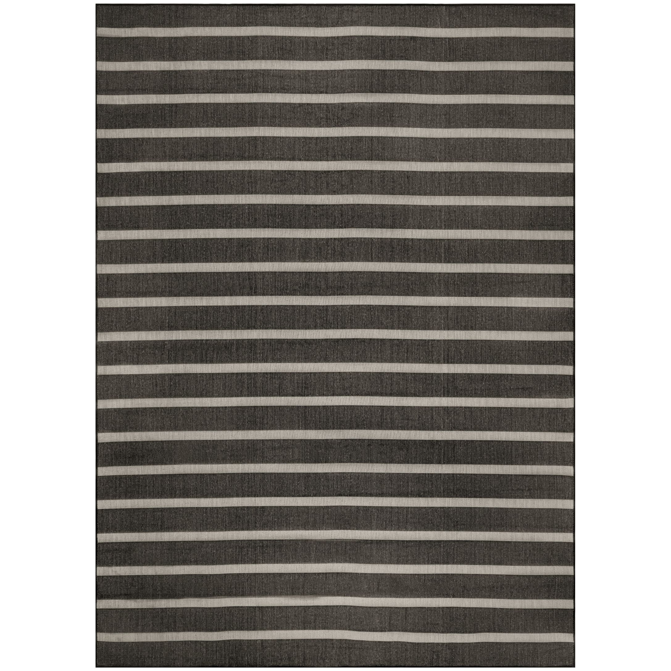 Nourison Selerno Indoor/Outdoor Striped Area Rug.