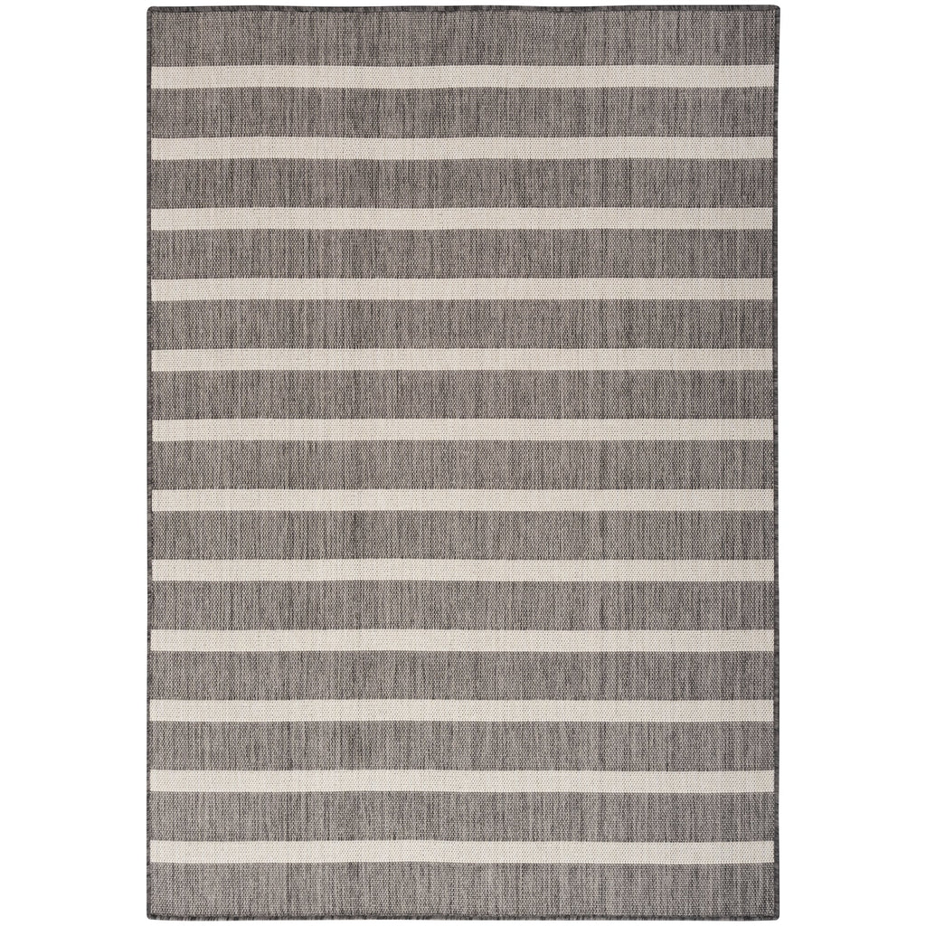 Nourison Selerno Indoor/Outdoor Striped Area Rug.