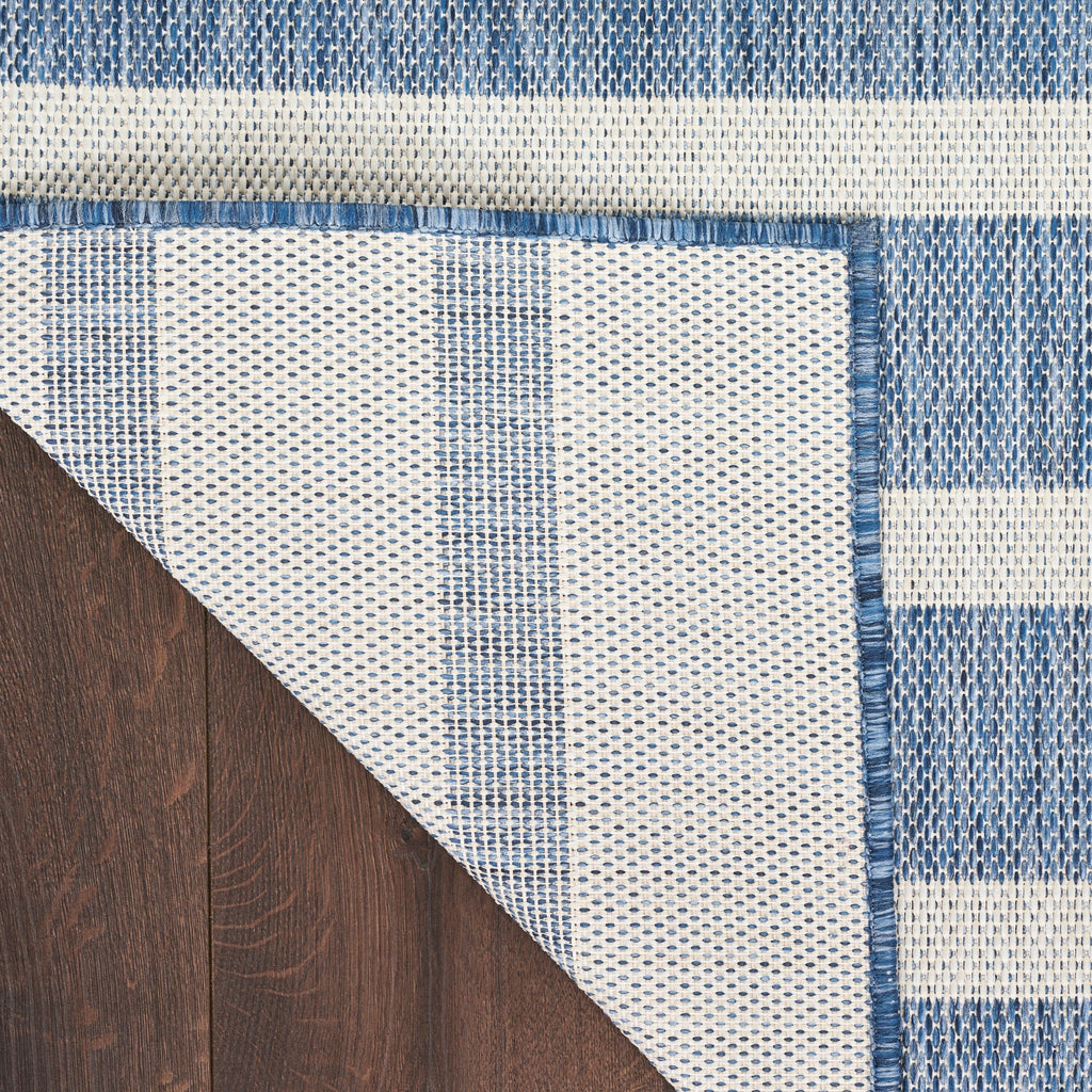 Nourison Selerno Indoor/Outdoor Striped Area Rug.