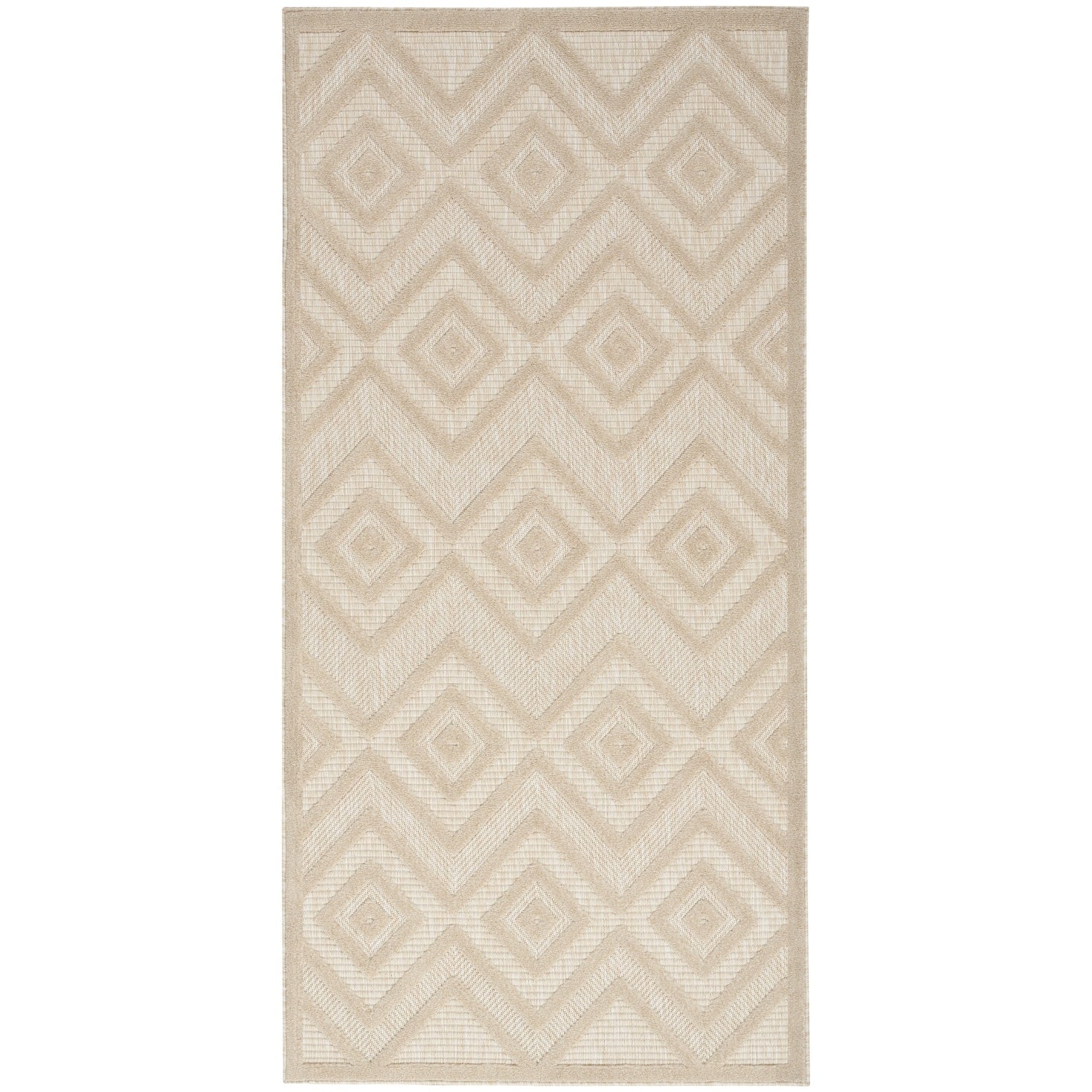 Nourison Versatile Indoor/Outdoor Geometric Flatweave Area Rug