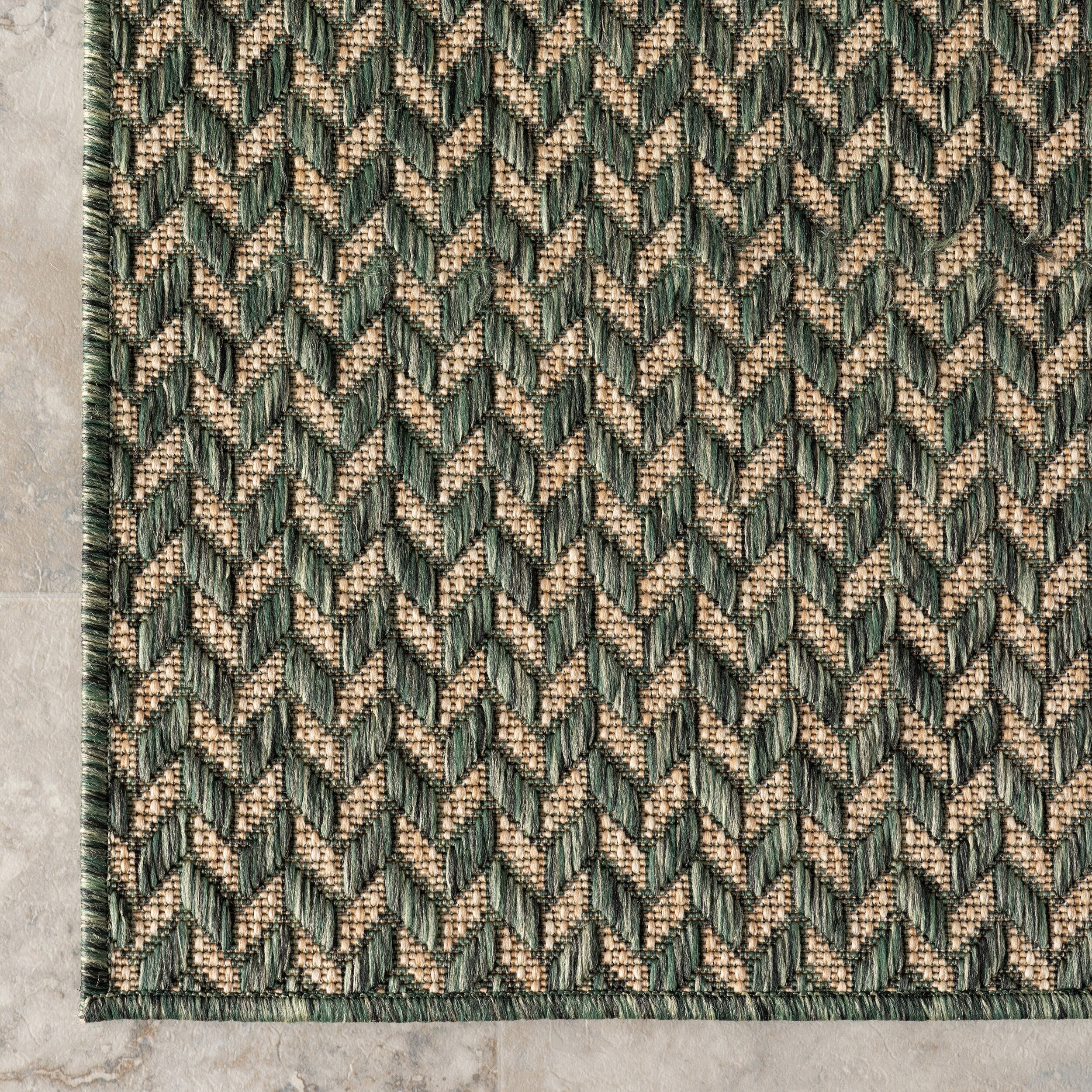 Nuloom Camryn Herringbone Indoor/Outdoor Area Rug