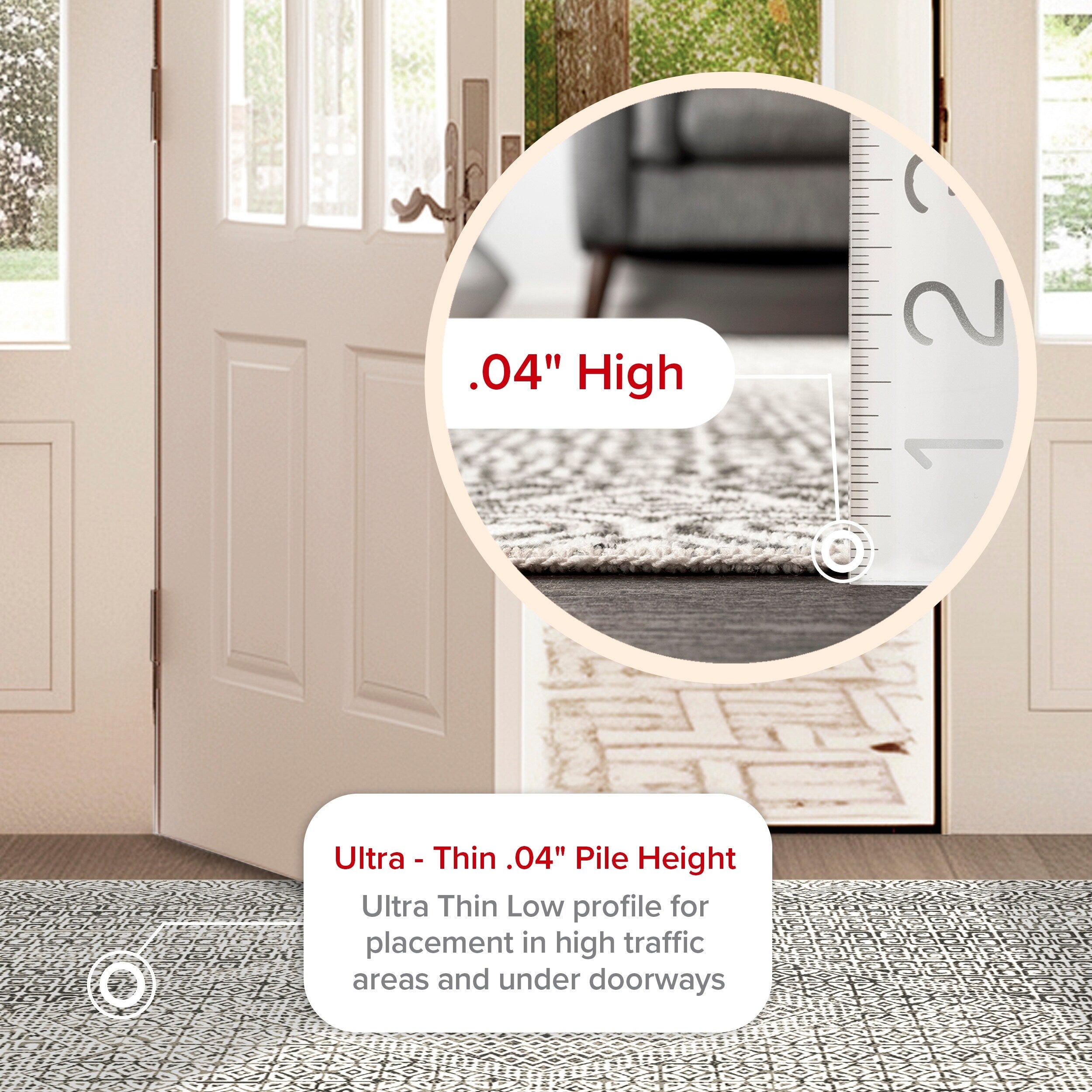 Nuloom Hart SpinClean Abstract Tribal Machine Washable Area Rug