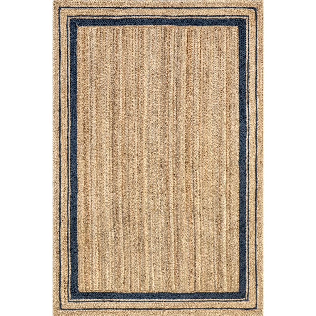 Nuloom Rikki Coastal Braided Jute Area Rug