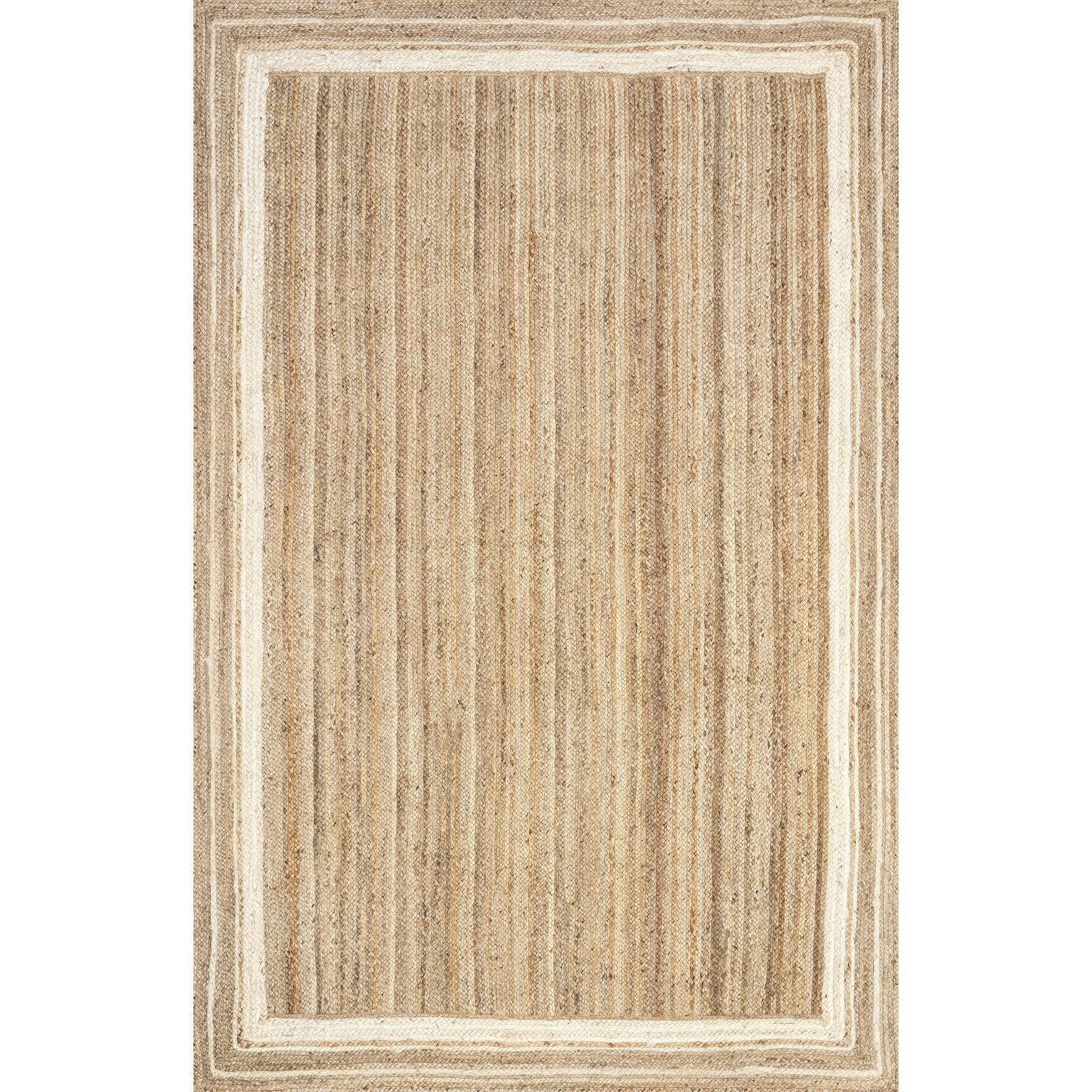 Nuloom Rikki Coastal Braided Jute Area Rug