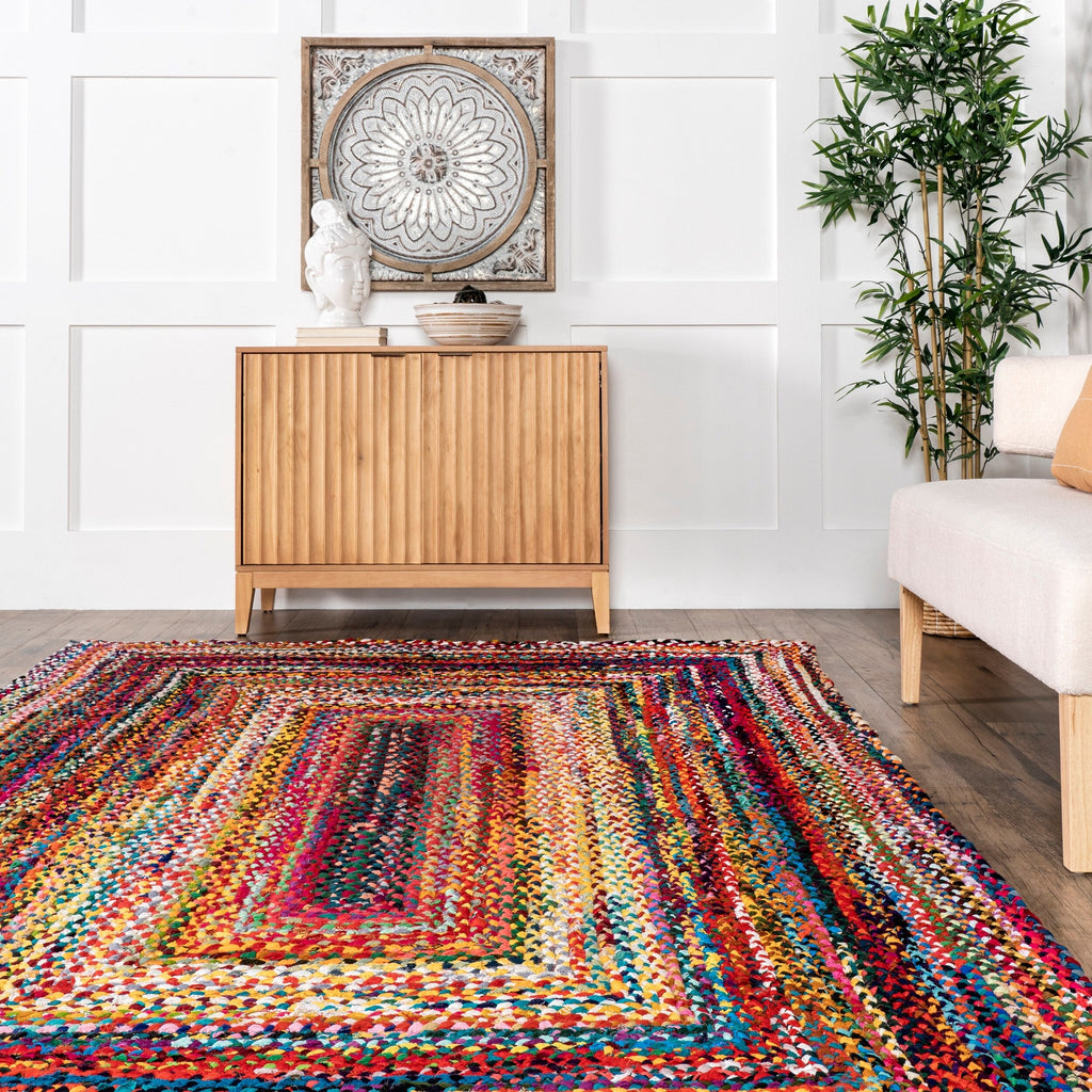 Nuloom Tammara Bohemian Hand Braided Area Rug