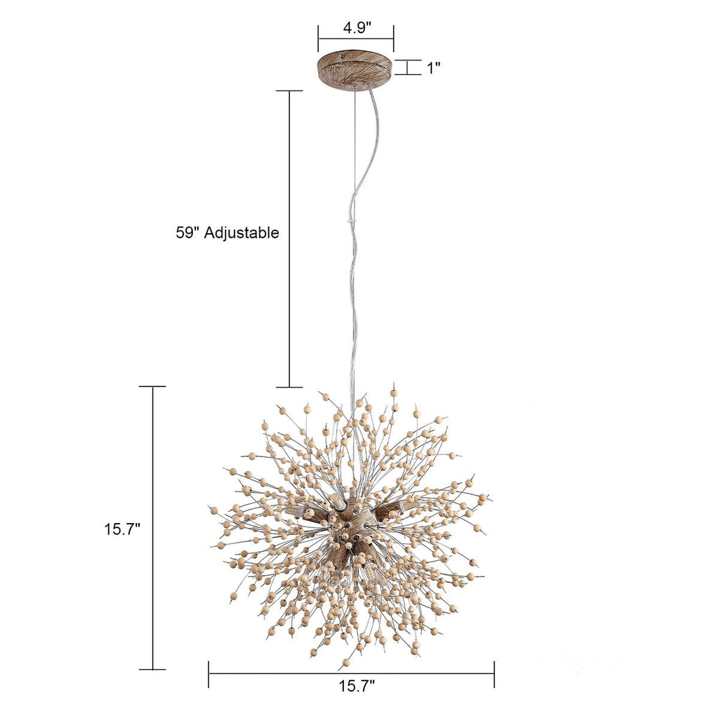 OYIPRO Modern Firework Sputnik Chandelier Crystal Pendant Lighting