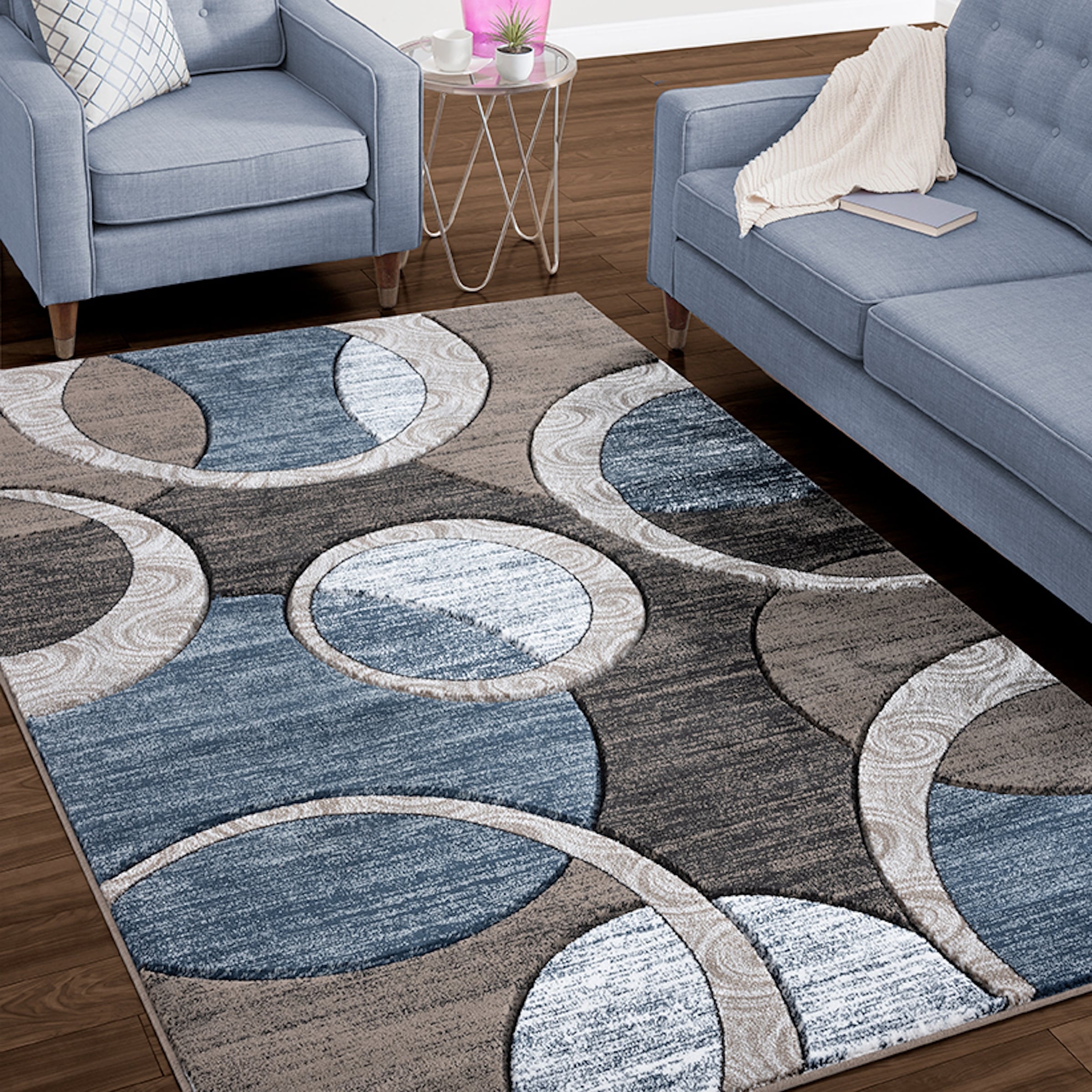 Tapis Orelsi Collection Cercles Géométriques Abstraits