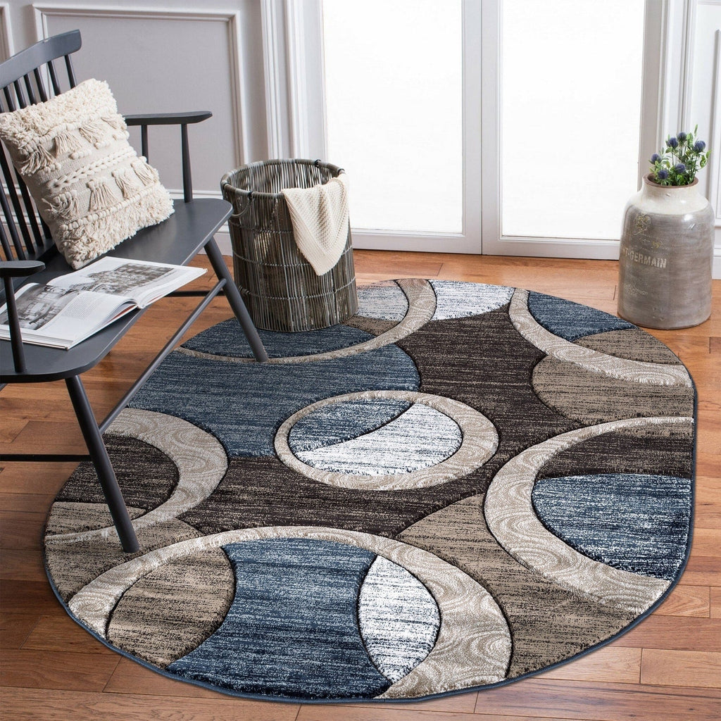 Tapis Orelsi Collection Cercles Géométriques Abstraits