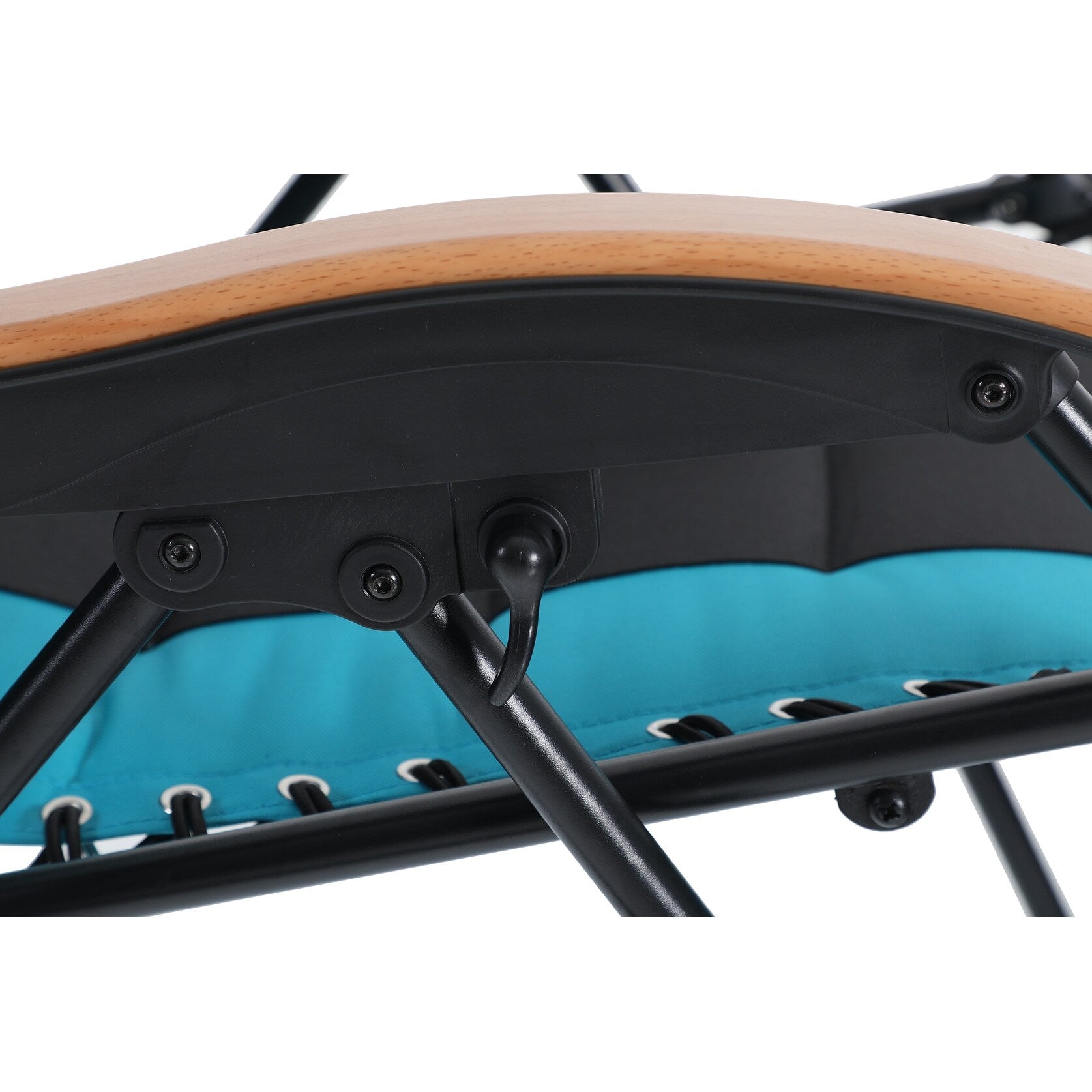 Oversize XL Padded Zero Gravity Lounge Chair Wider Armrest Adjustable Recliner with Cup Holder - N/A