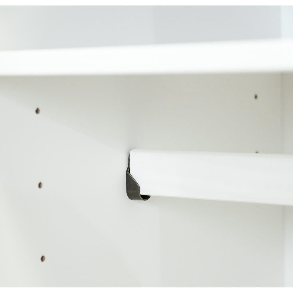 Armoire penderie 3 portes Cosmo 100 % bois massif de Palace Imports avec portes en bois massif ou en miroir