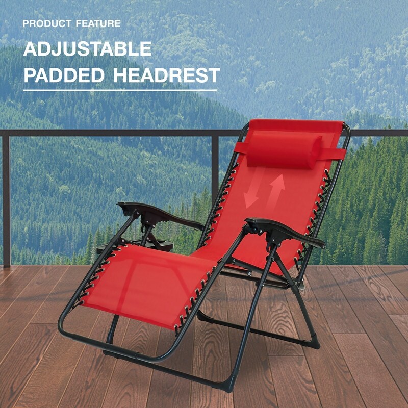 Sun-Ray 1pc Oversized Zero Gravity Chair