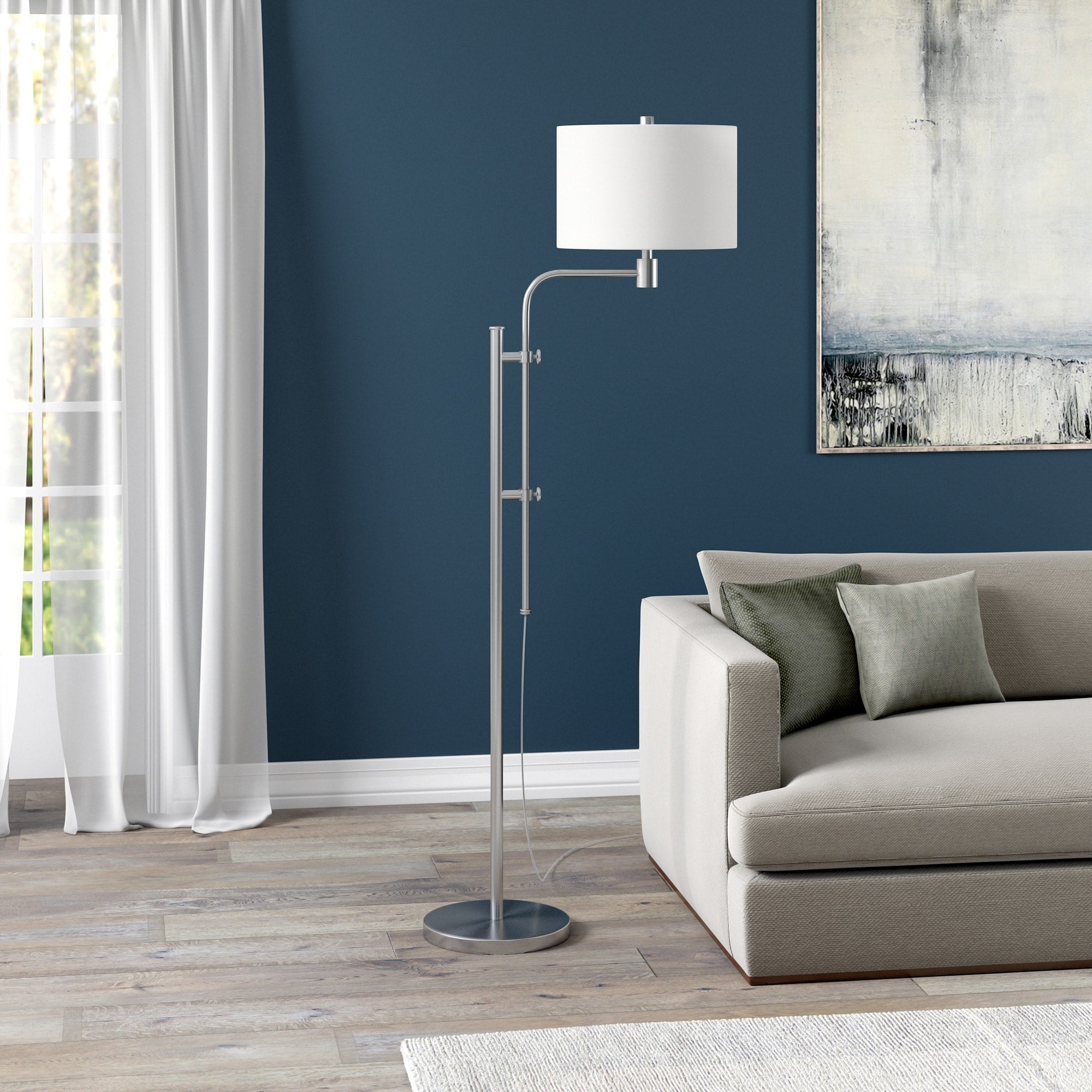 Polly Height Adjustable Floor Lamp