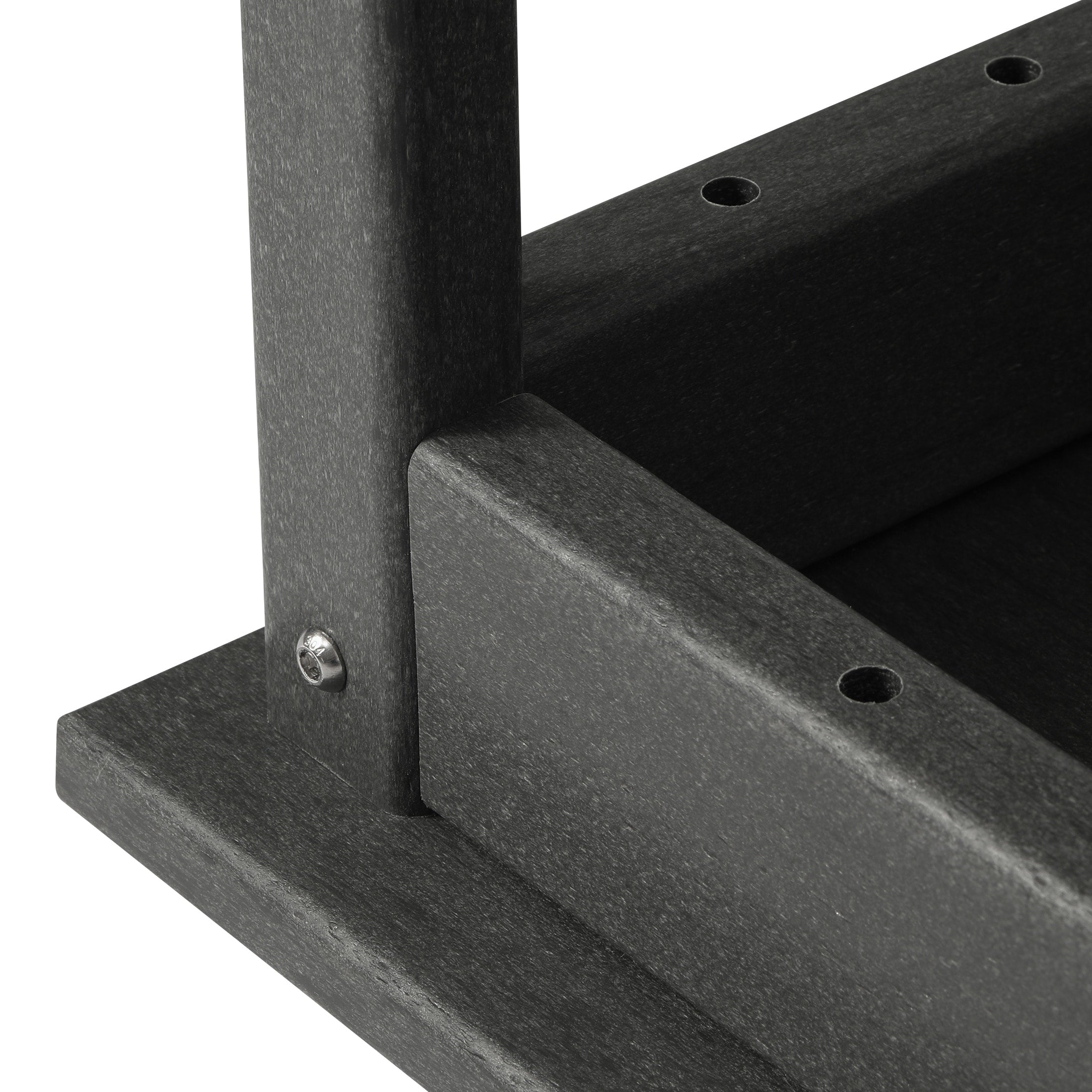 Polytrends Laguna Hdpe All Weather Outdoor Patio Rectangular Coffee Table