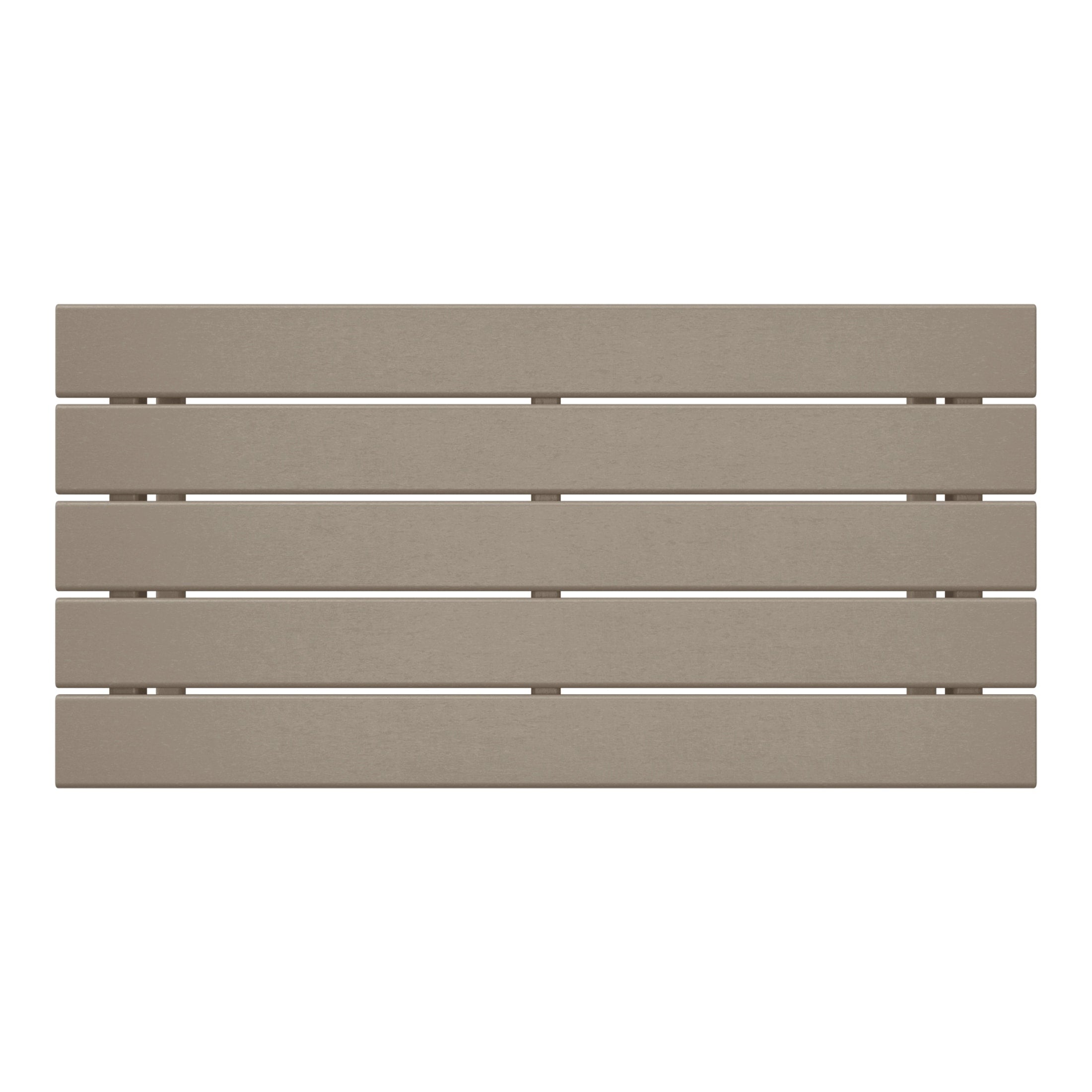 Polytrends Laguna Hdpe All Weather Outdoor Patio Rectangular Coffee Table