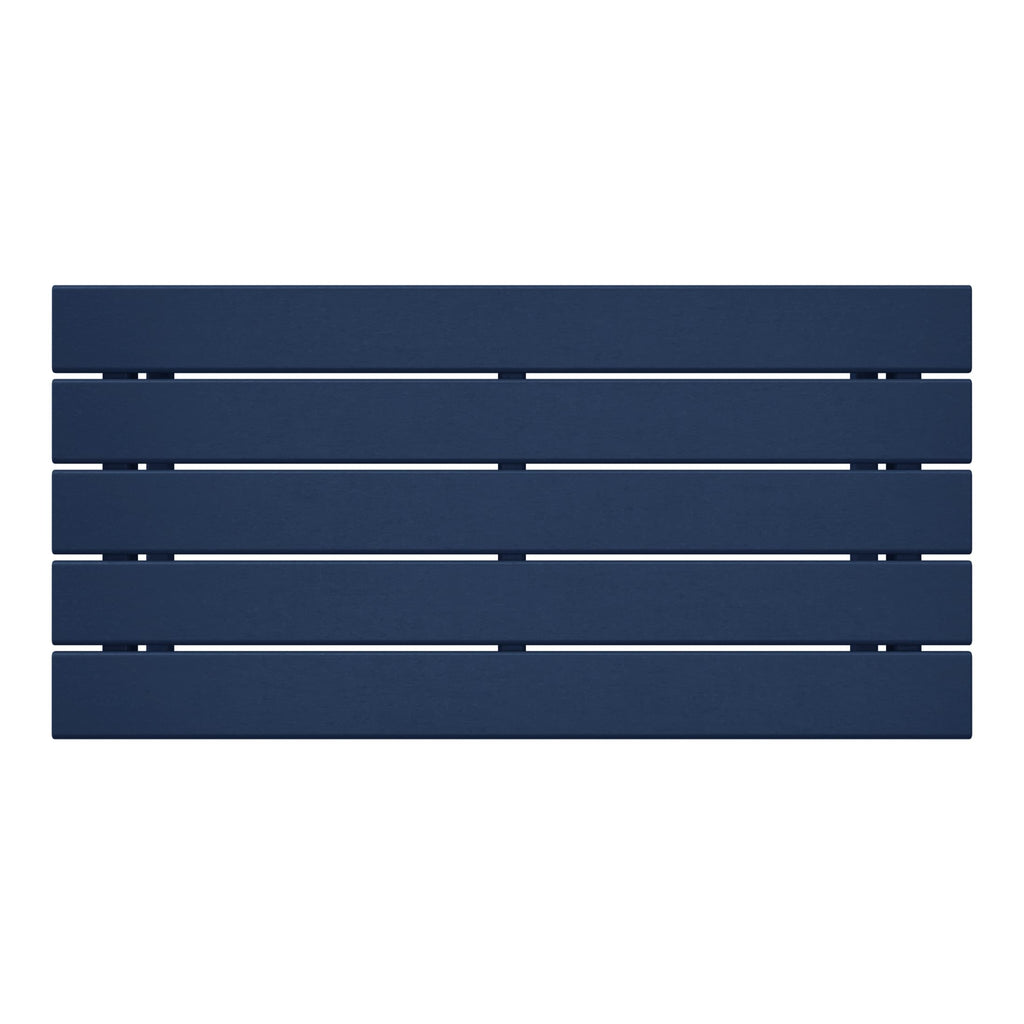 Polytrends Laguna Hdpe All Weather Outdoor Patio Rectangular Coffee Table