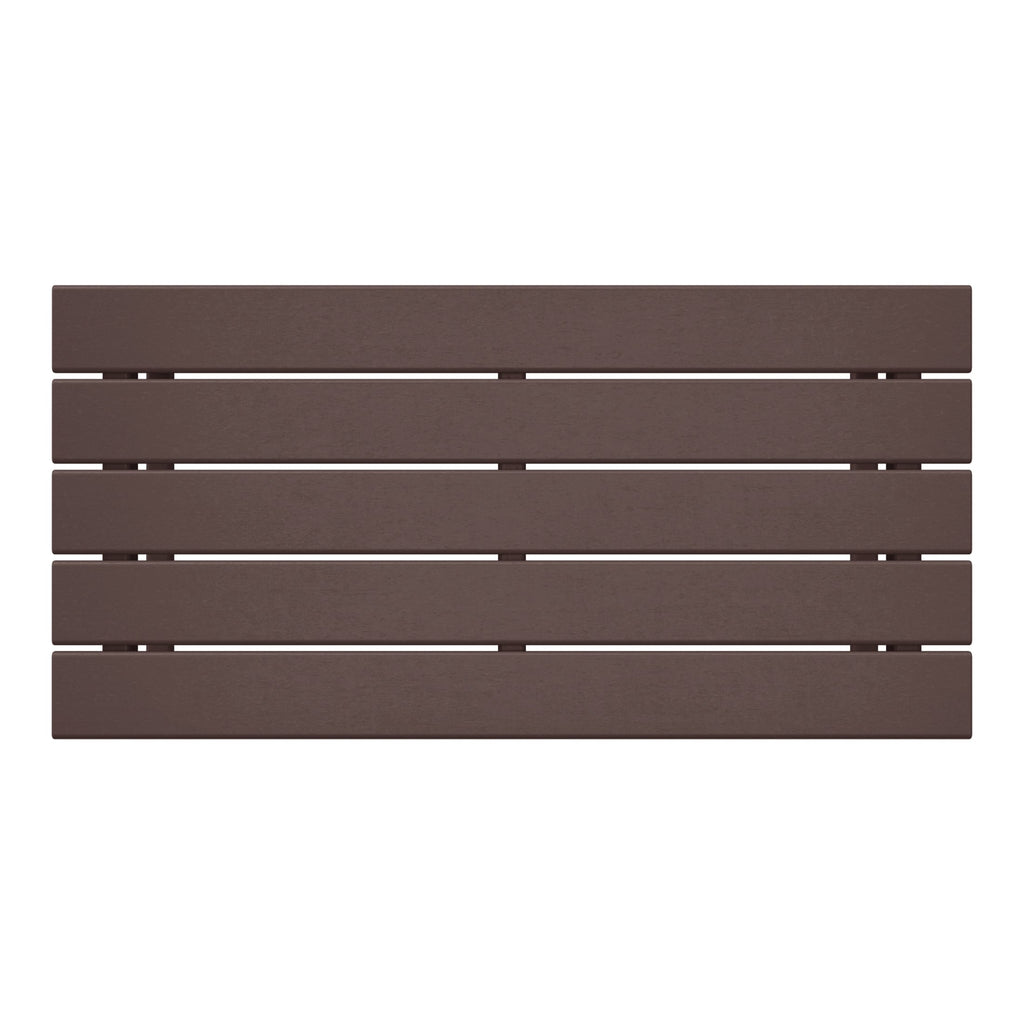 Polytrends Laguna Hdpe All Weather Outdoor Patio Rectangular Coffee Table