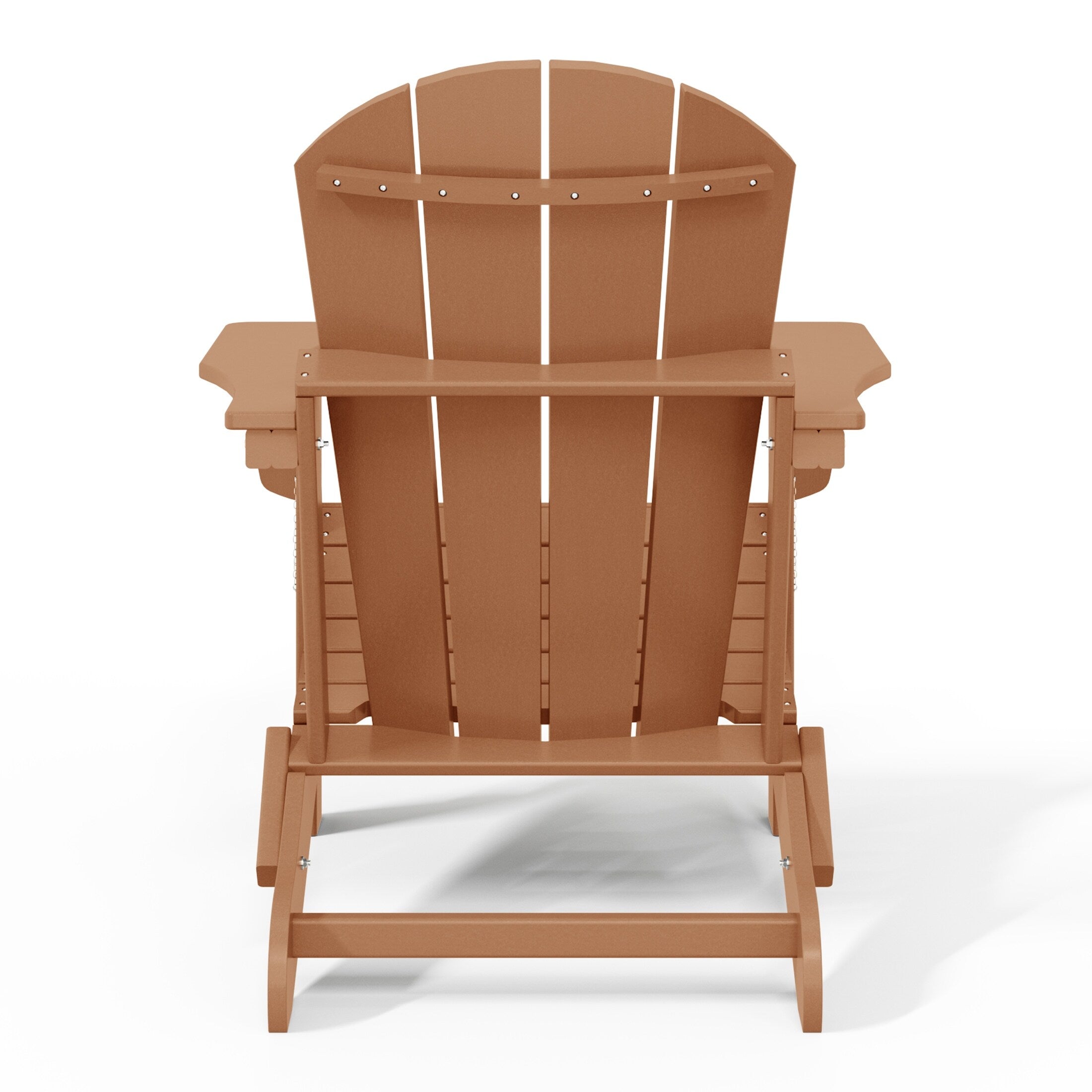 Chaises pliantes Adirondack Polytrends Laguna résistantes aux intempéries (lot de 4)