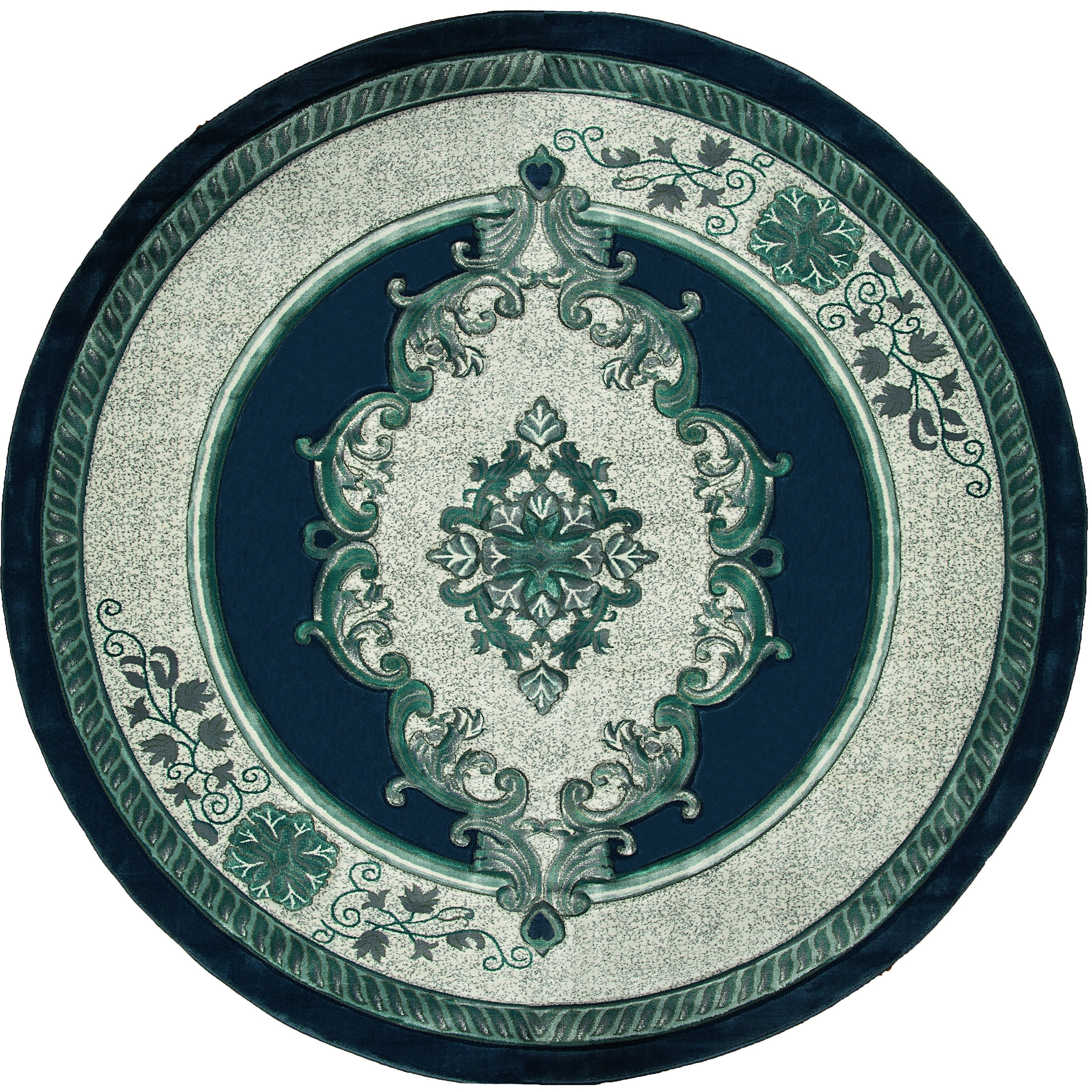 Tapis de salon Porch &amp; Den Curry sculpté à la main