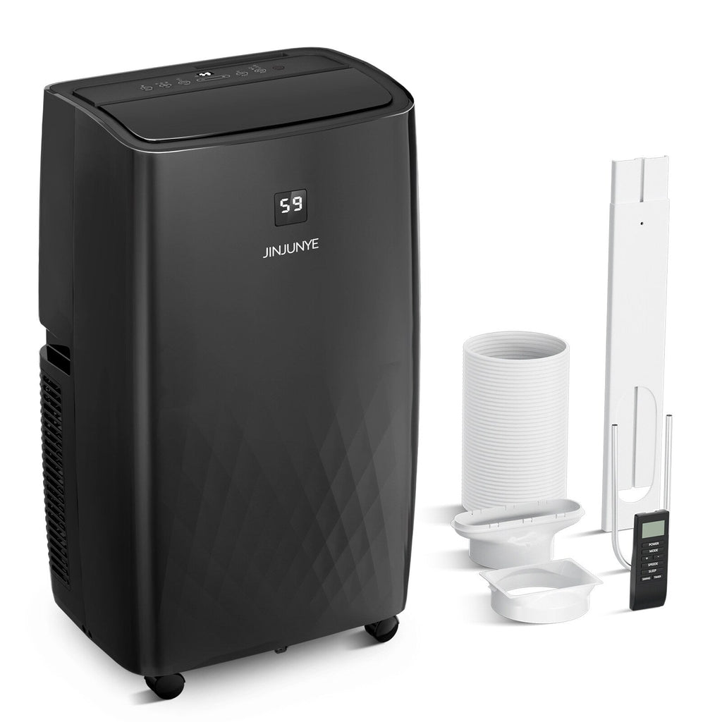 Climatiseur portatif avec chauffage – 12 000 BTU de refroidissement et 10 000 BTU de chauffage pour pièces jusqu'à 700 pi²