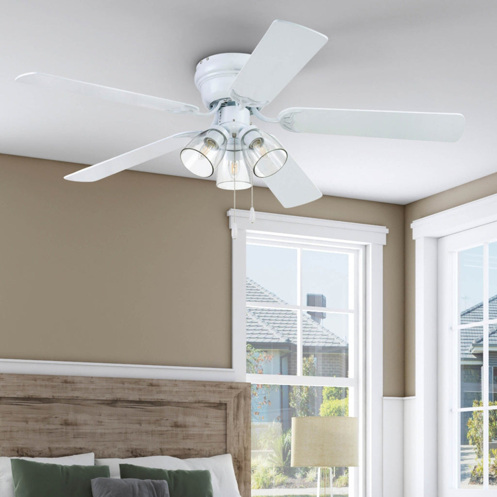 Prominence Home Renton Traditional Farmhouse Indoor Ceiling Fan
