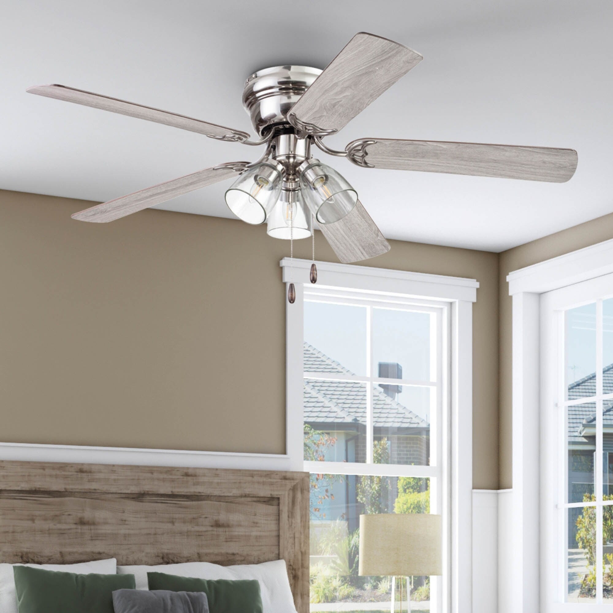 Prominence Home Renton Traditional Farmhouse Indoor Ceiling Fan