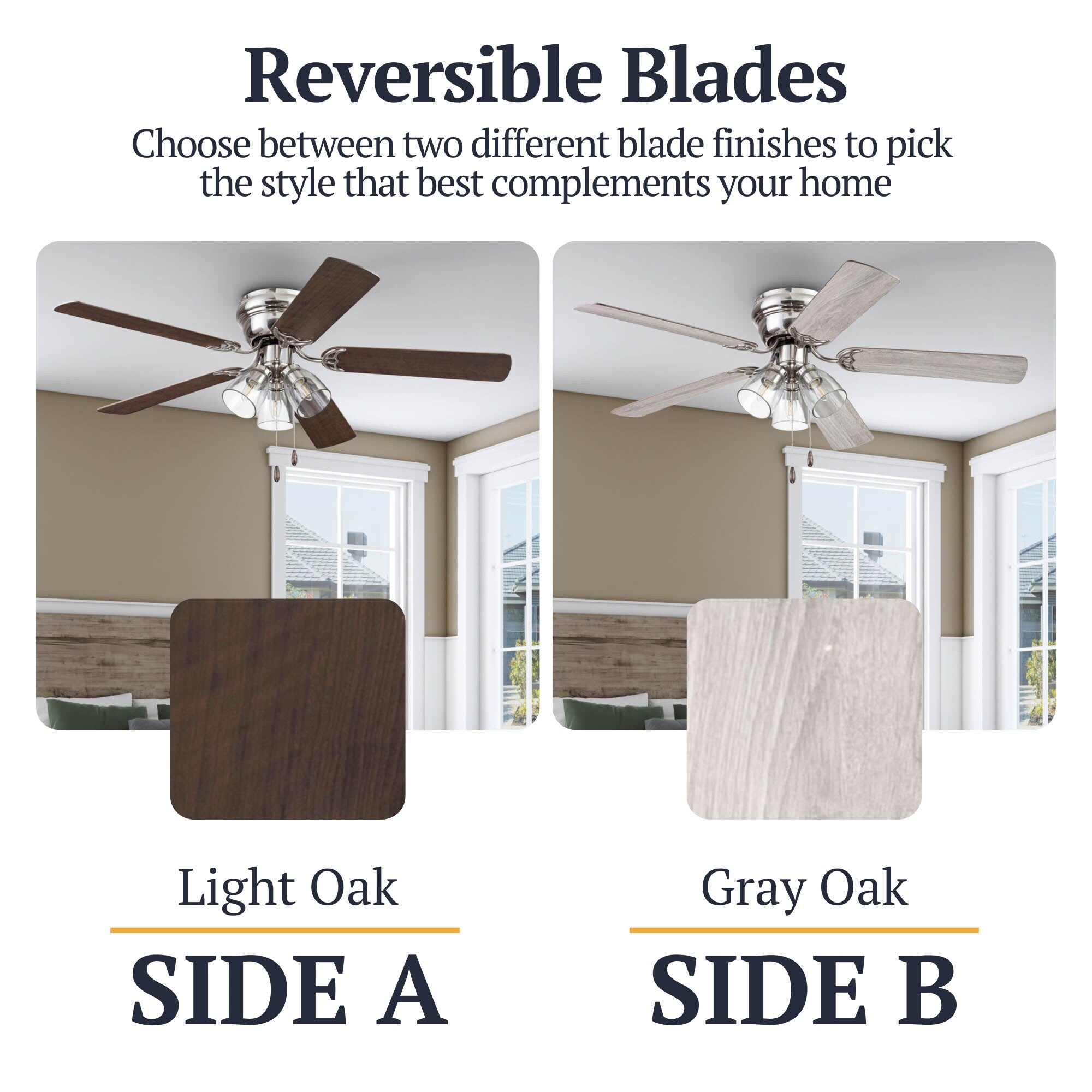 Prominence Home Renton Traditional Farmhouse Indoor Ceiling Fan