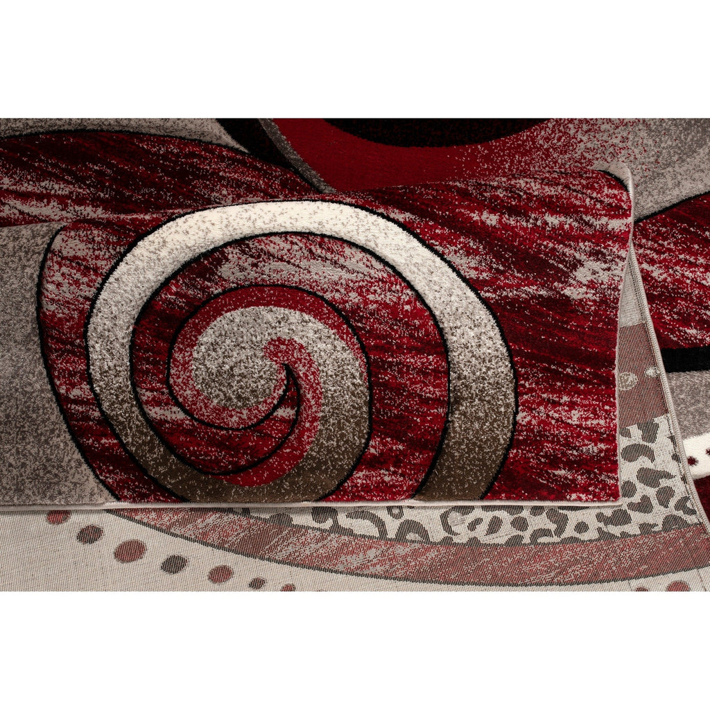 Tapis Rhodes Collection Abstract Swirl