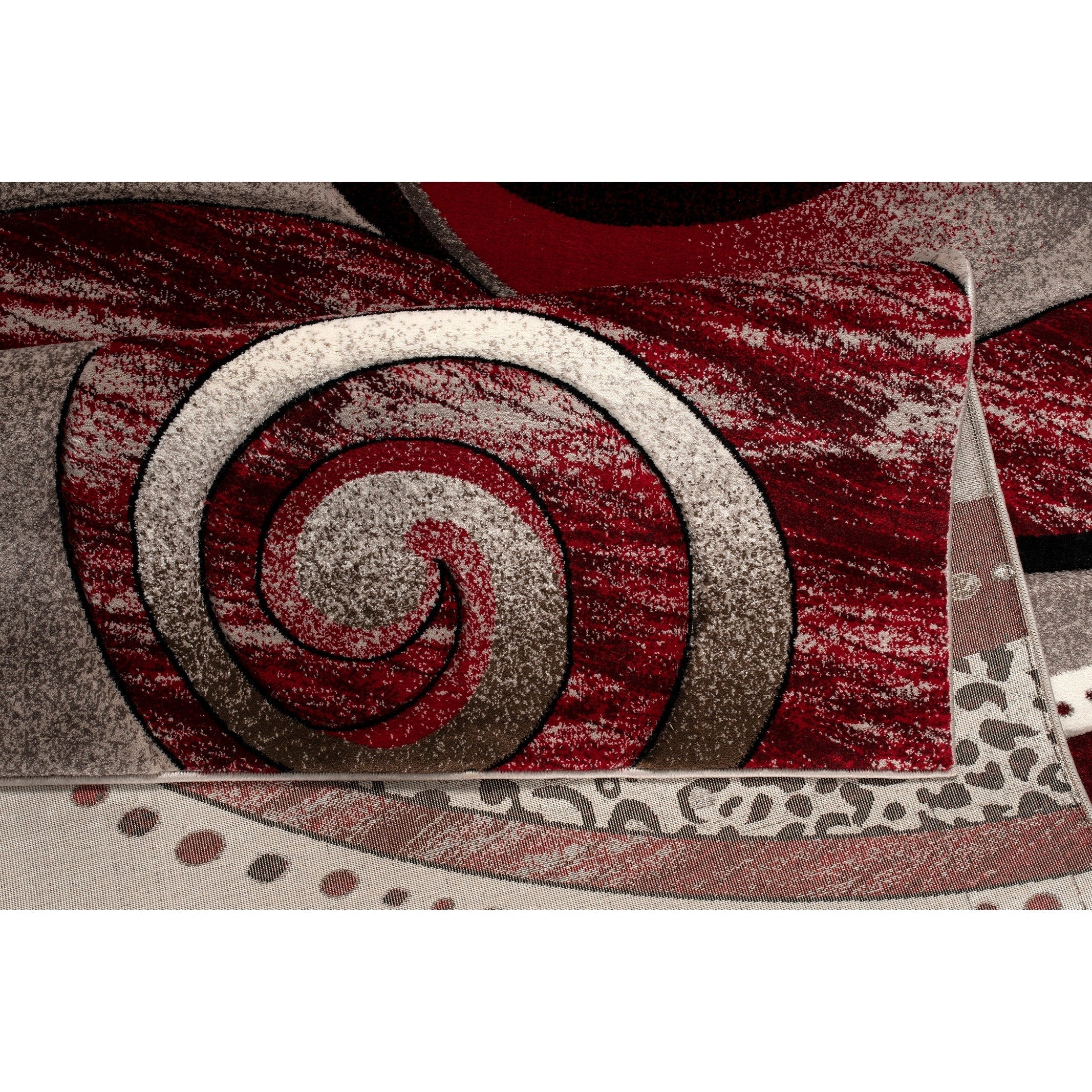 Tapis Rhodes Collection Abstract Swirl