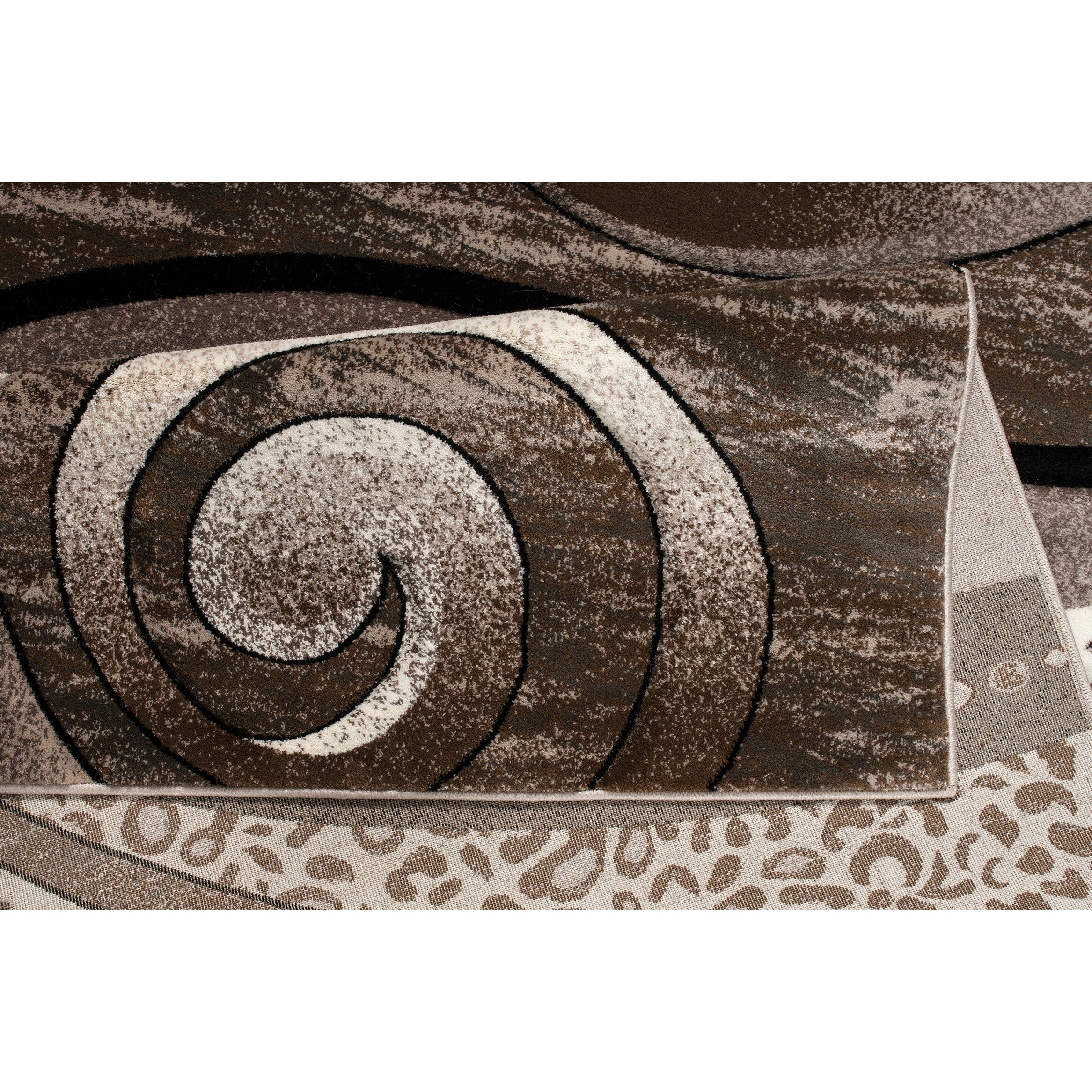 Tapis Rhodes Collection Abstract Swirl