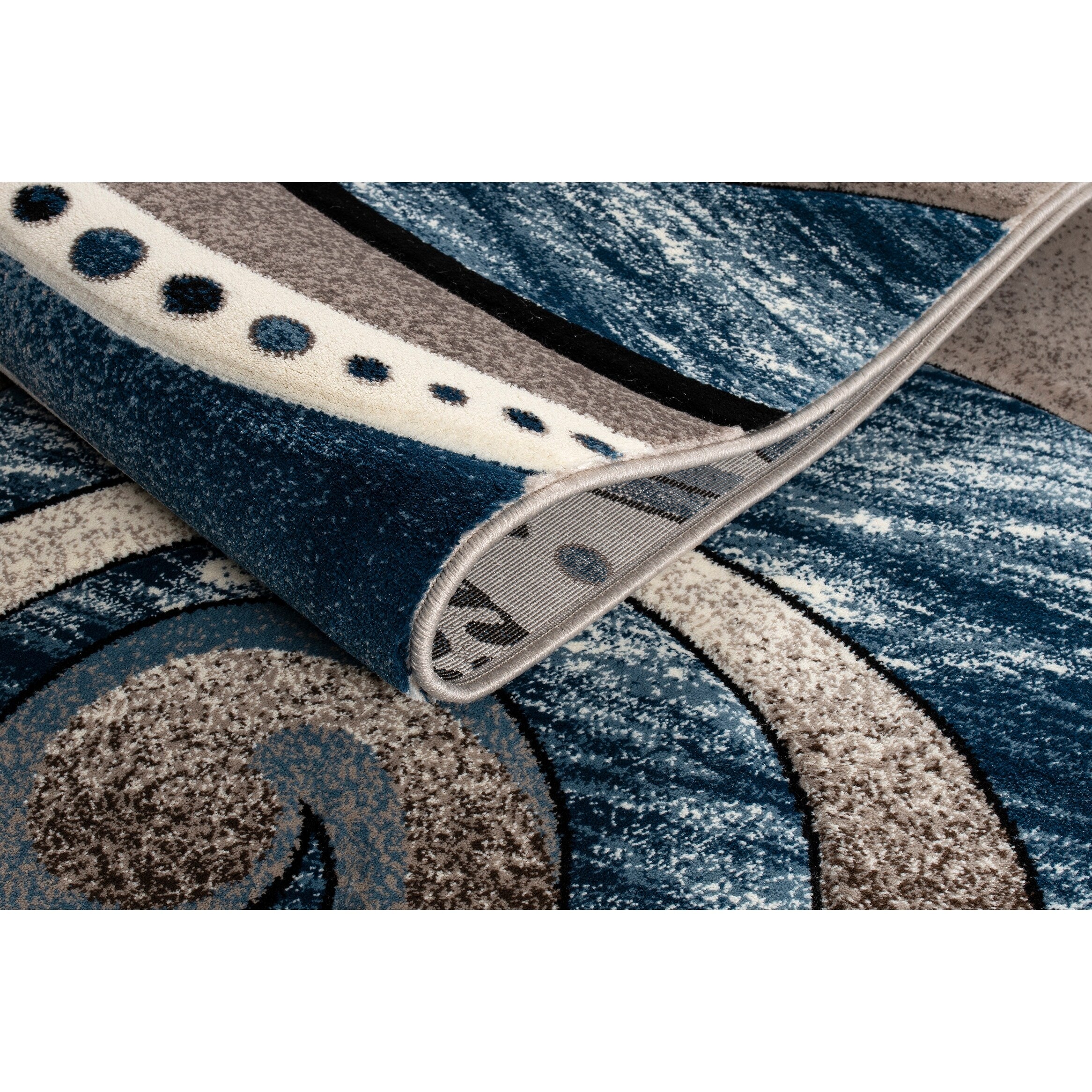 Tapis Rhodes Collection Abstract Swirl