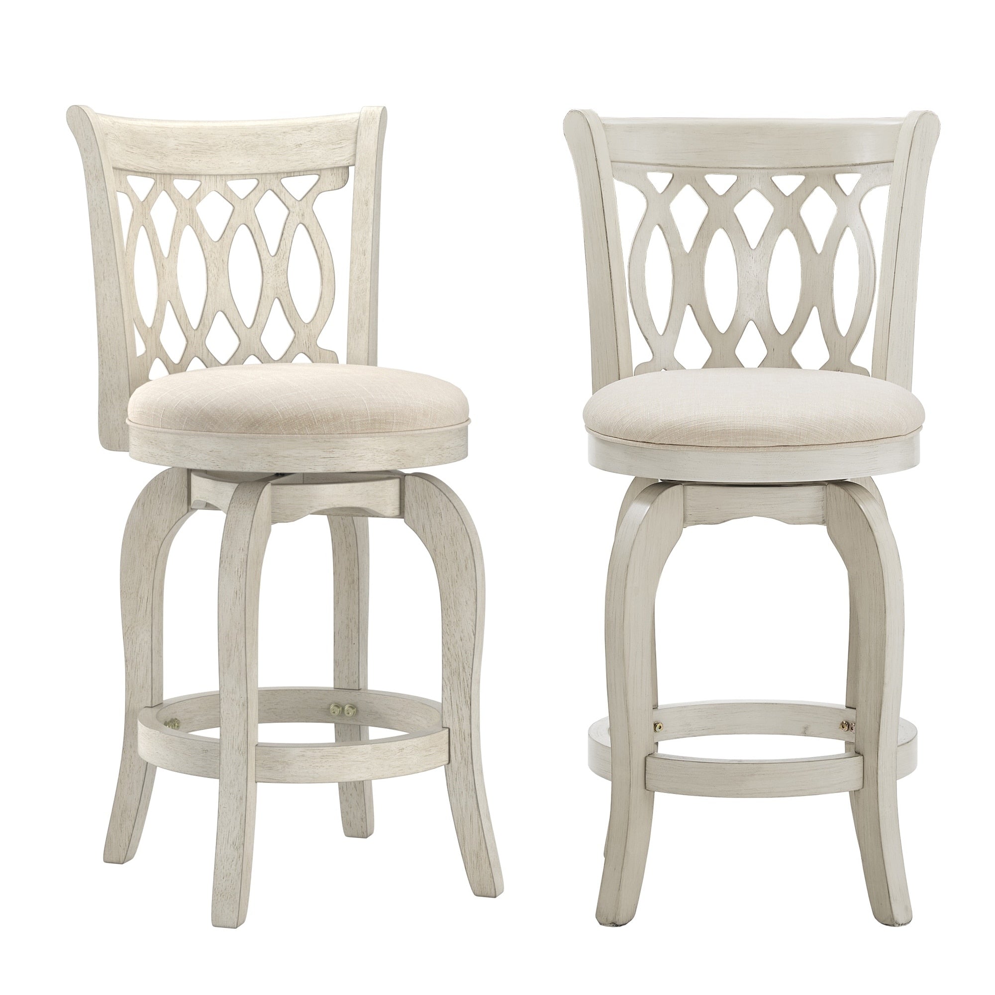 Rovinj Scroll Back Swivel Counter Stool