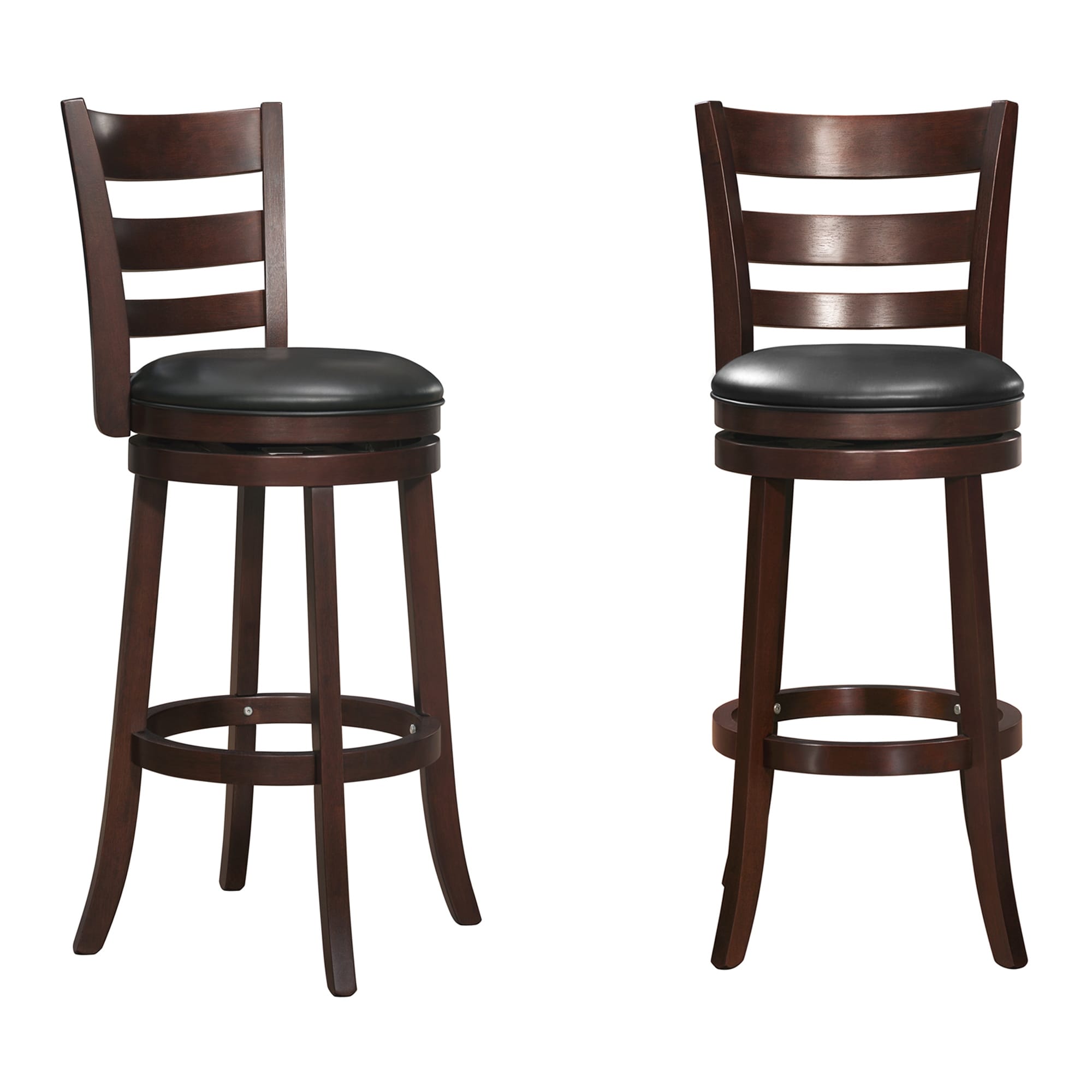 Rovinj Upholstered Back Swivel Bar Stool - Barstool