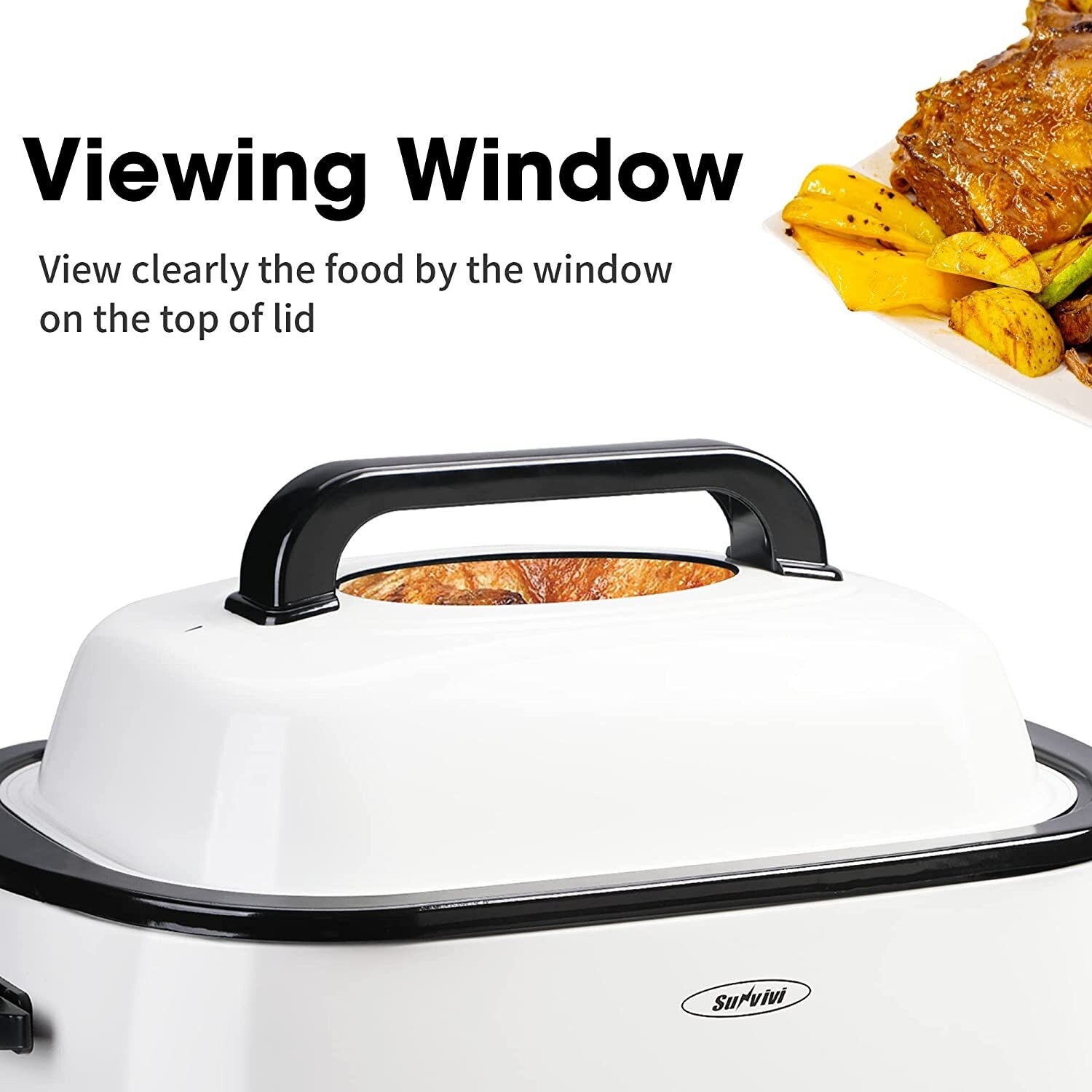 Royalcraft Roaster Oven with Removable Pan